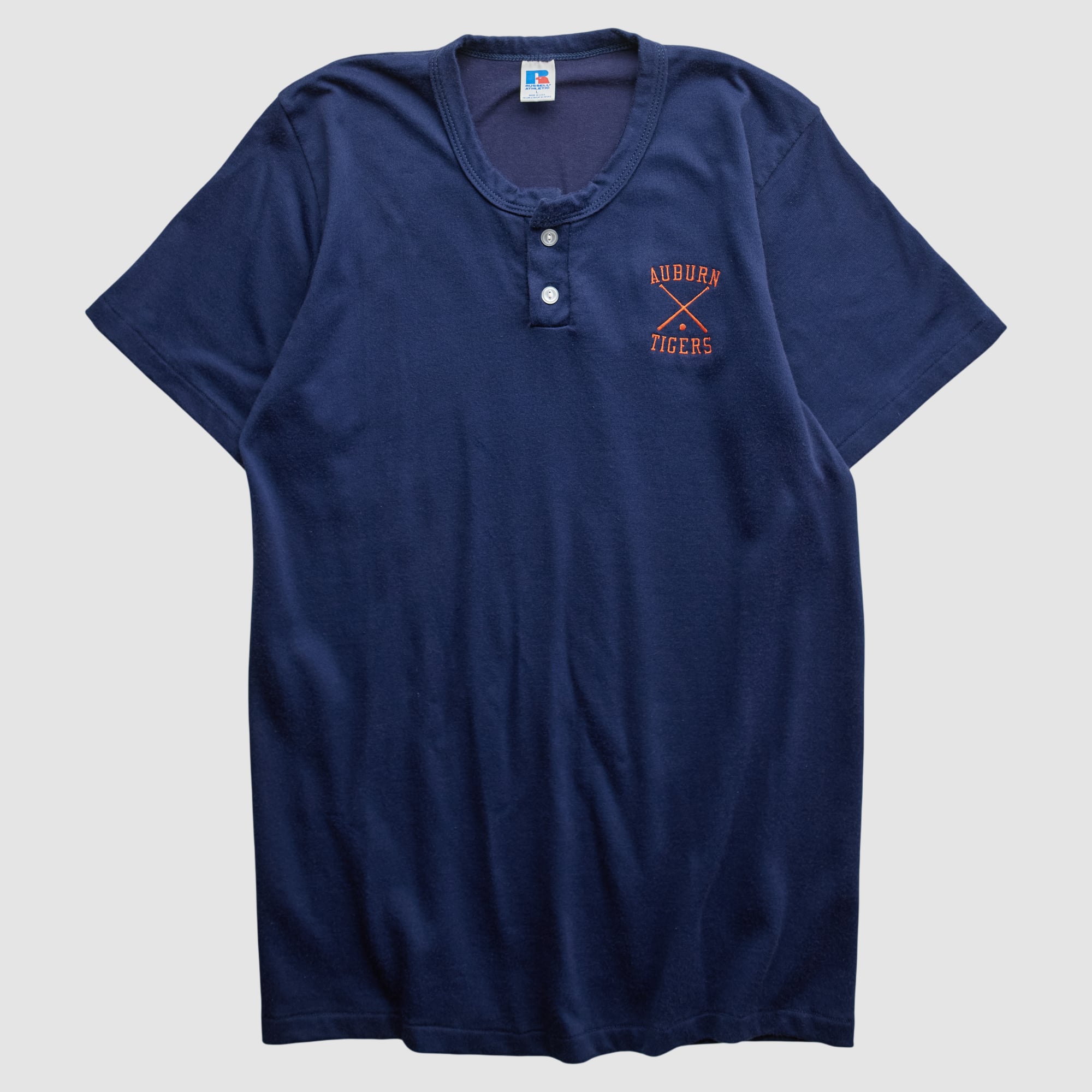 Auburn Tigers Russell 2000s T-shirt - Navy - S