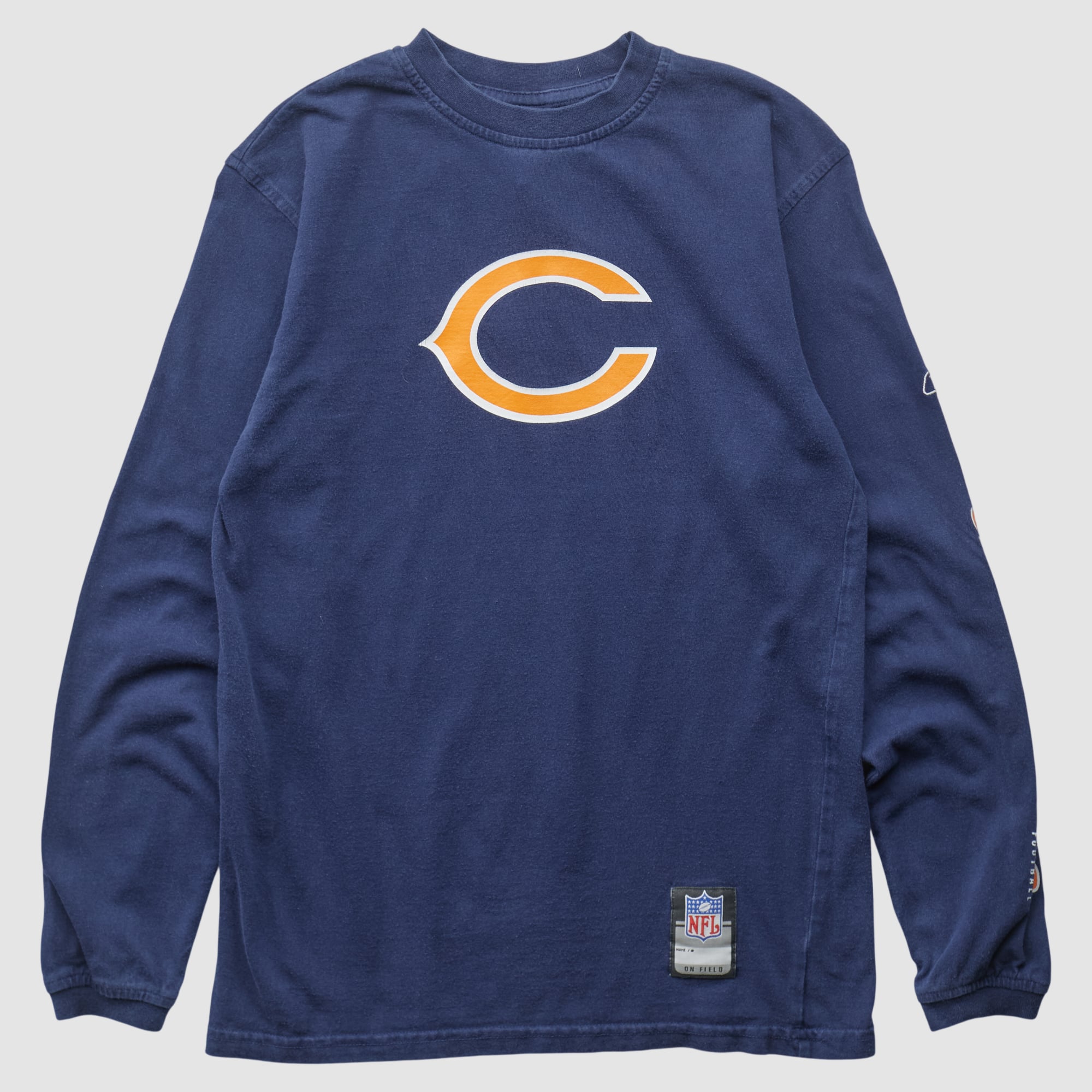 Chicago Bears Reebok 2000s Long Sleeve T-shirt - Navy - XS