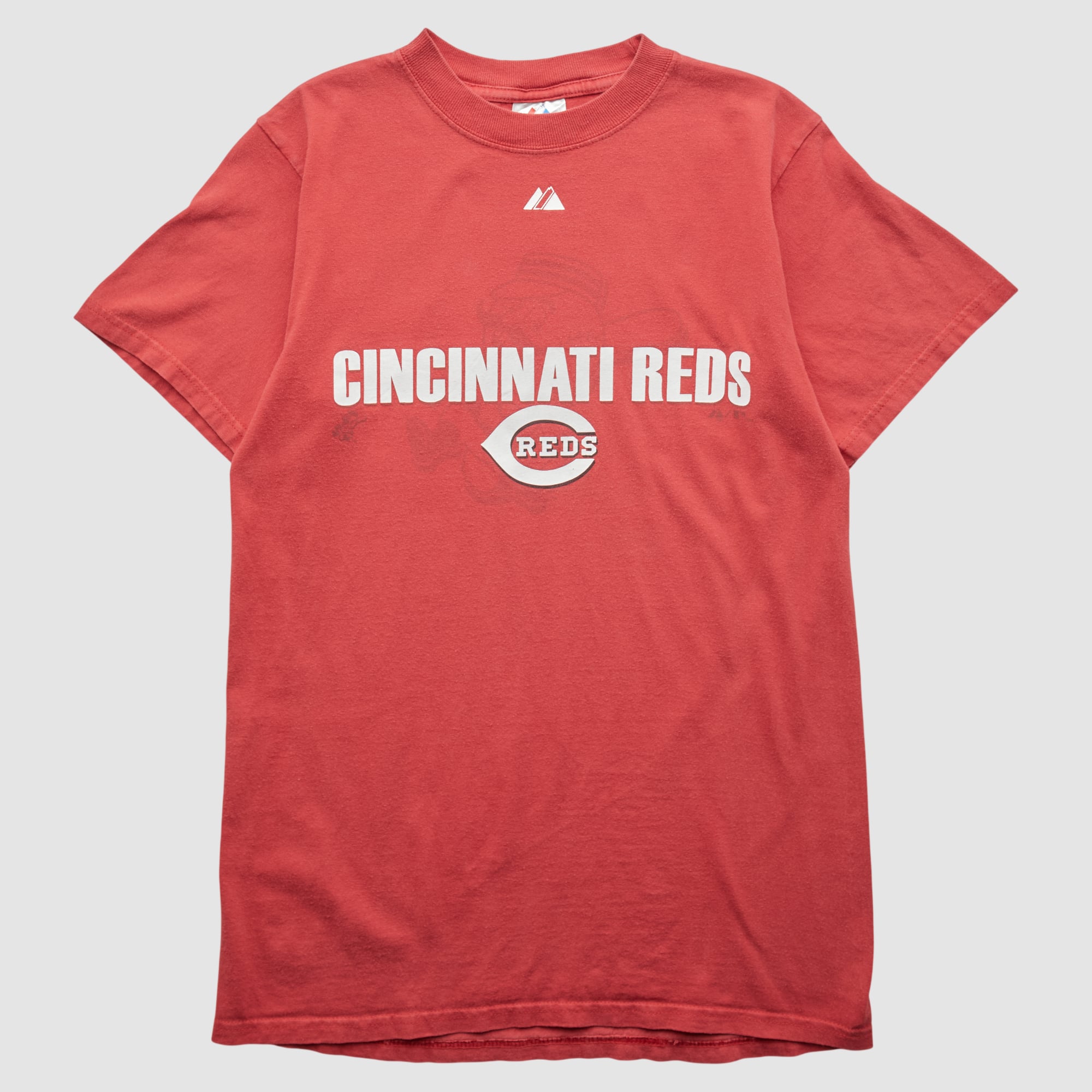 Cincinnati Reds Majestic 2000s T-shirt - Red - XS