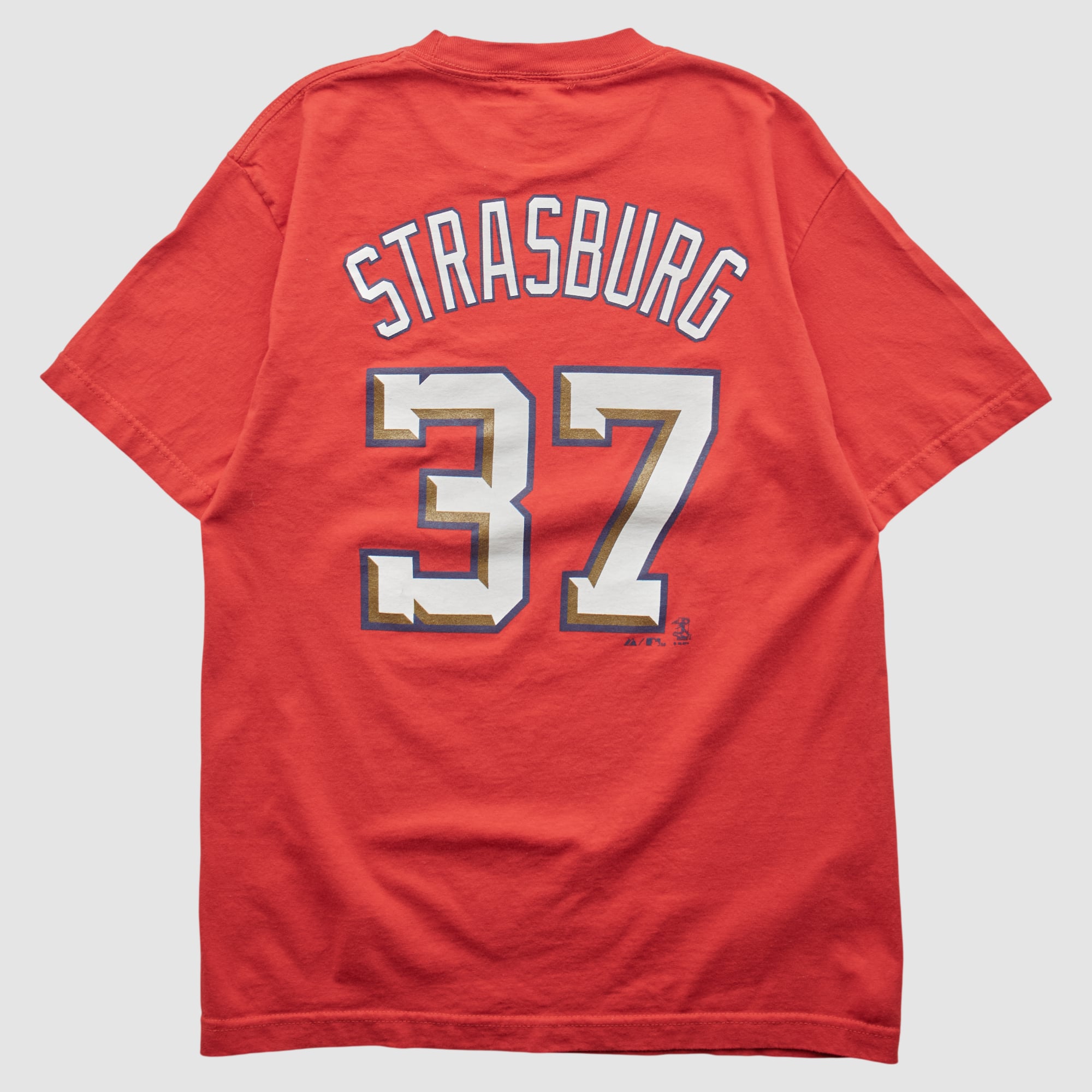 Washington Nationals Majestic 2010 T-shirt - Red - XS