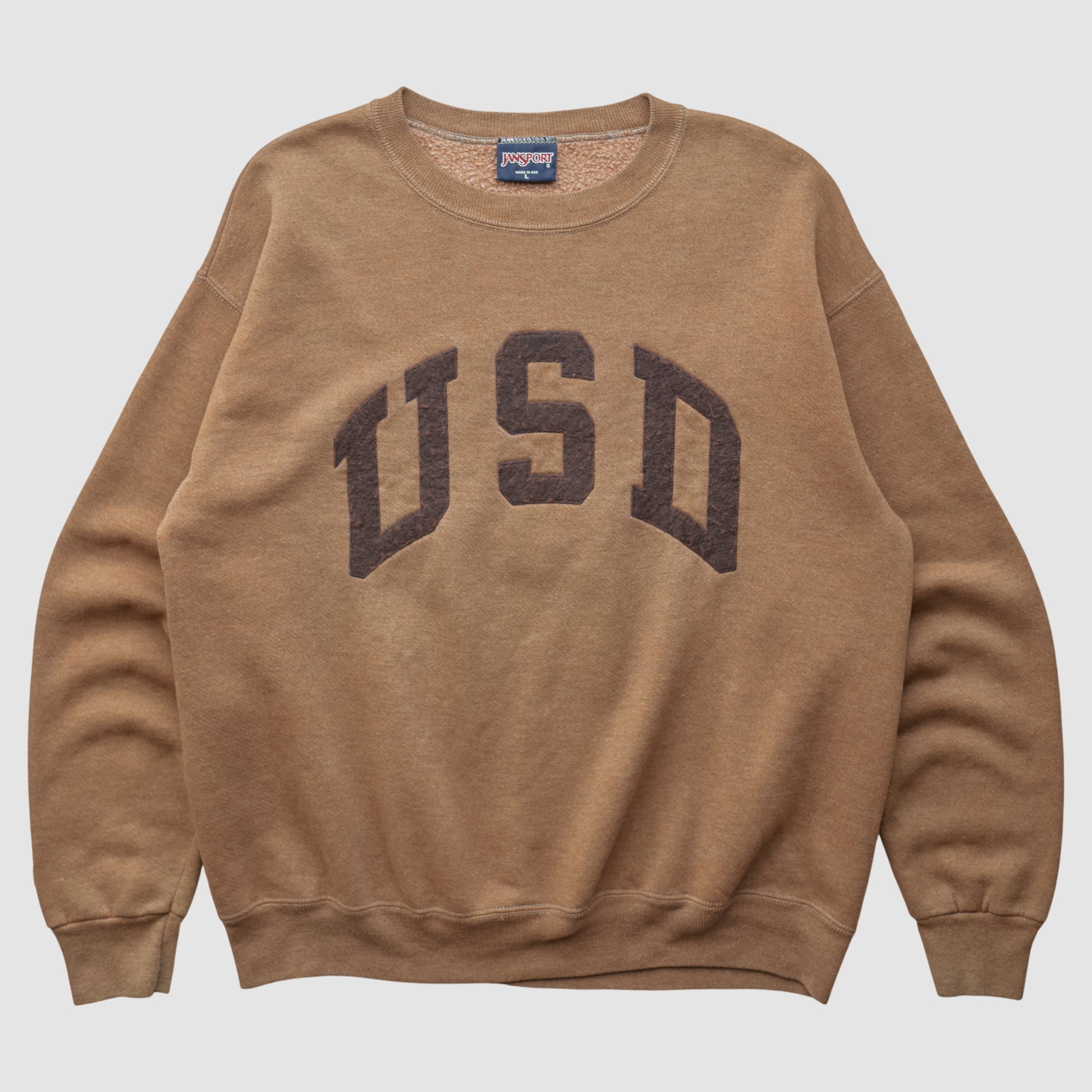 San Diego Toreros Jansport 2000s Pullover Sweatshirt - Clay - XL