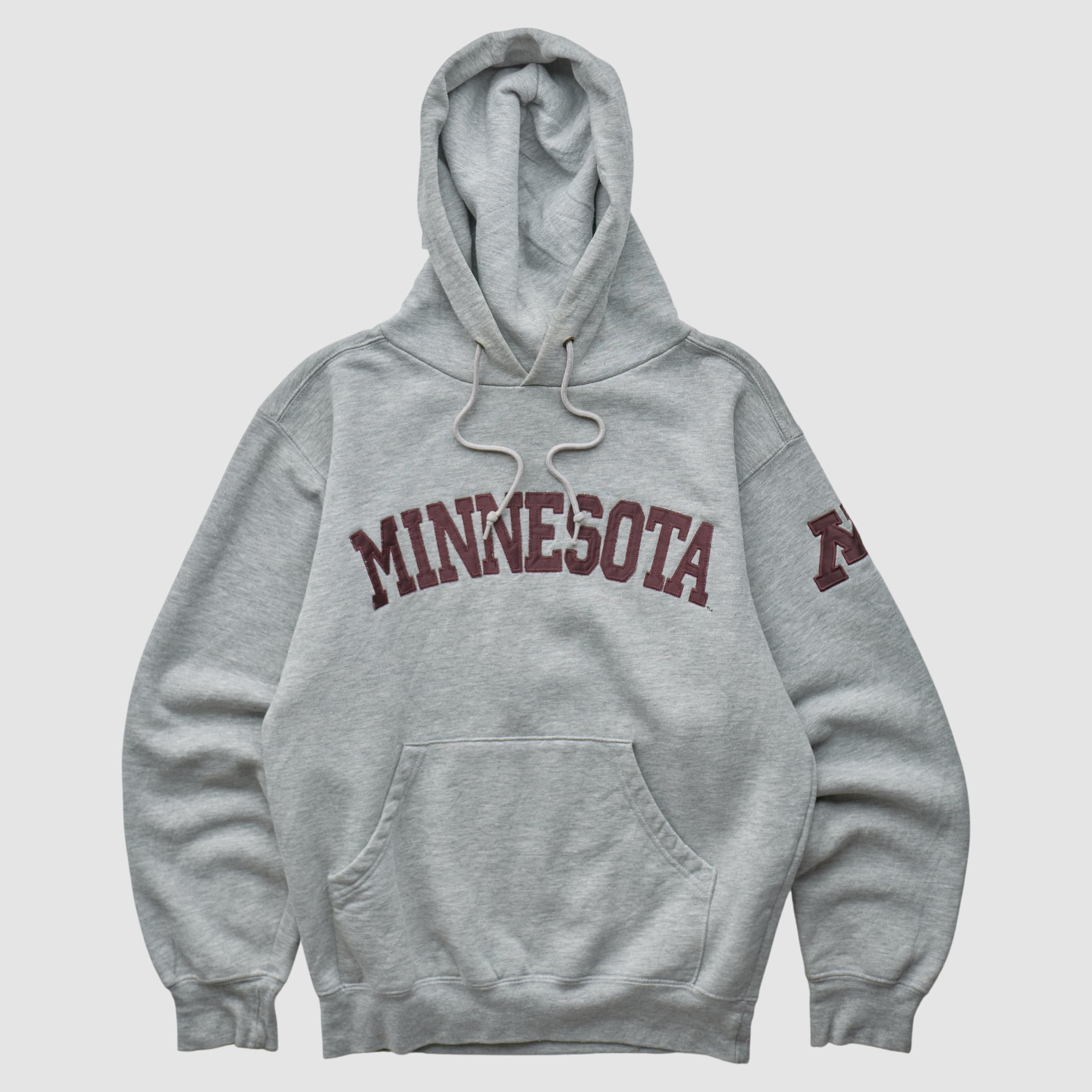 Minnesota Golden Gophers Jansport 2000s Hooded Pullover Sweatshirt - Heather Gray - XS