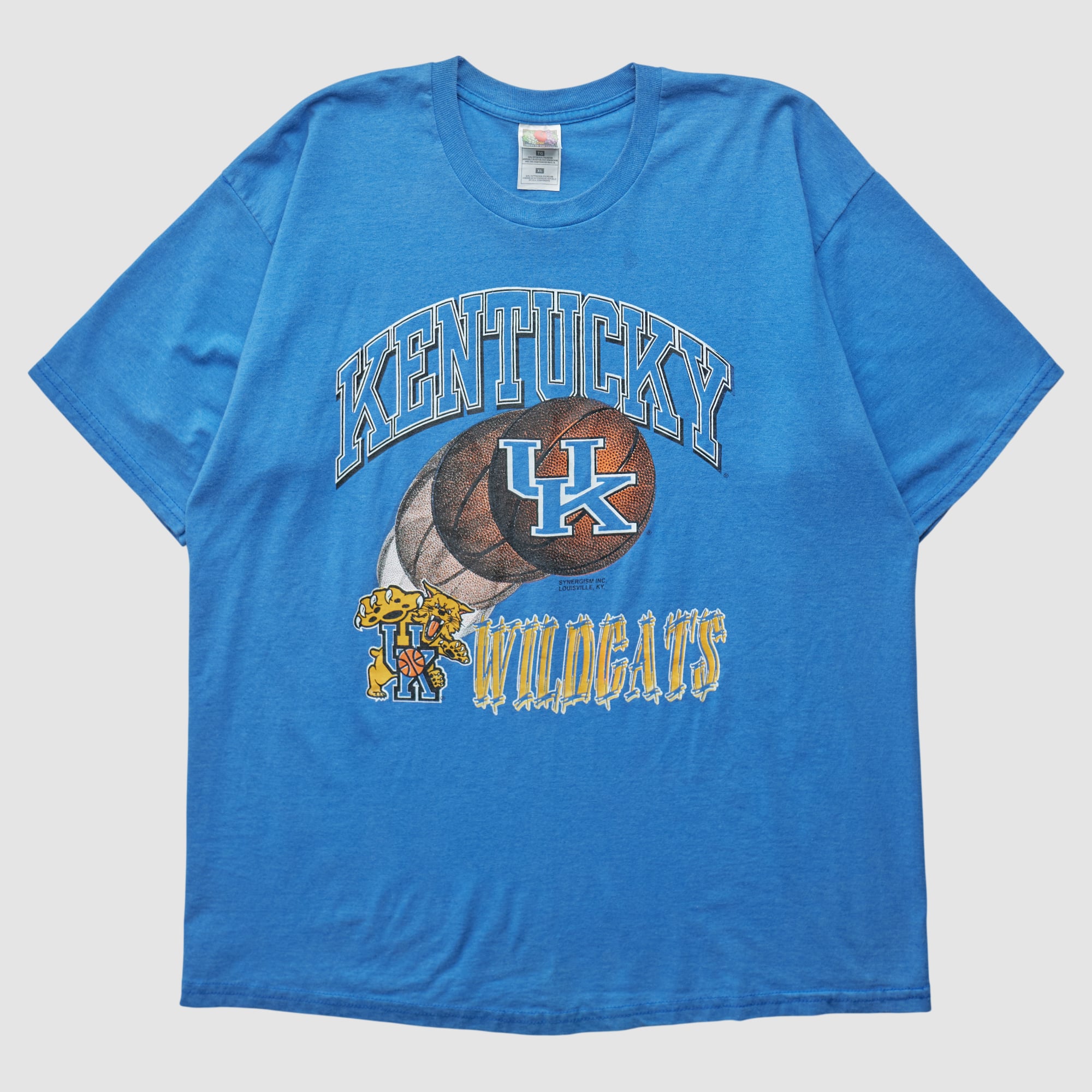 Kentucky Wildcats Fruit of the Loom 2000s T-shirt - Blue - M