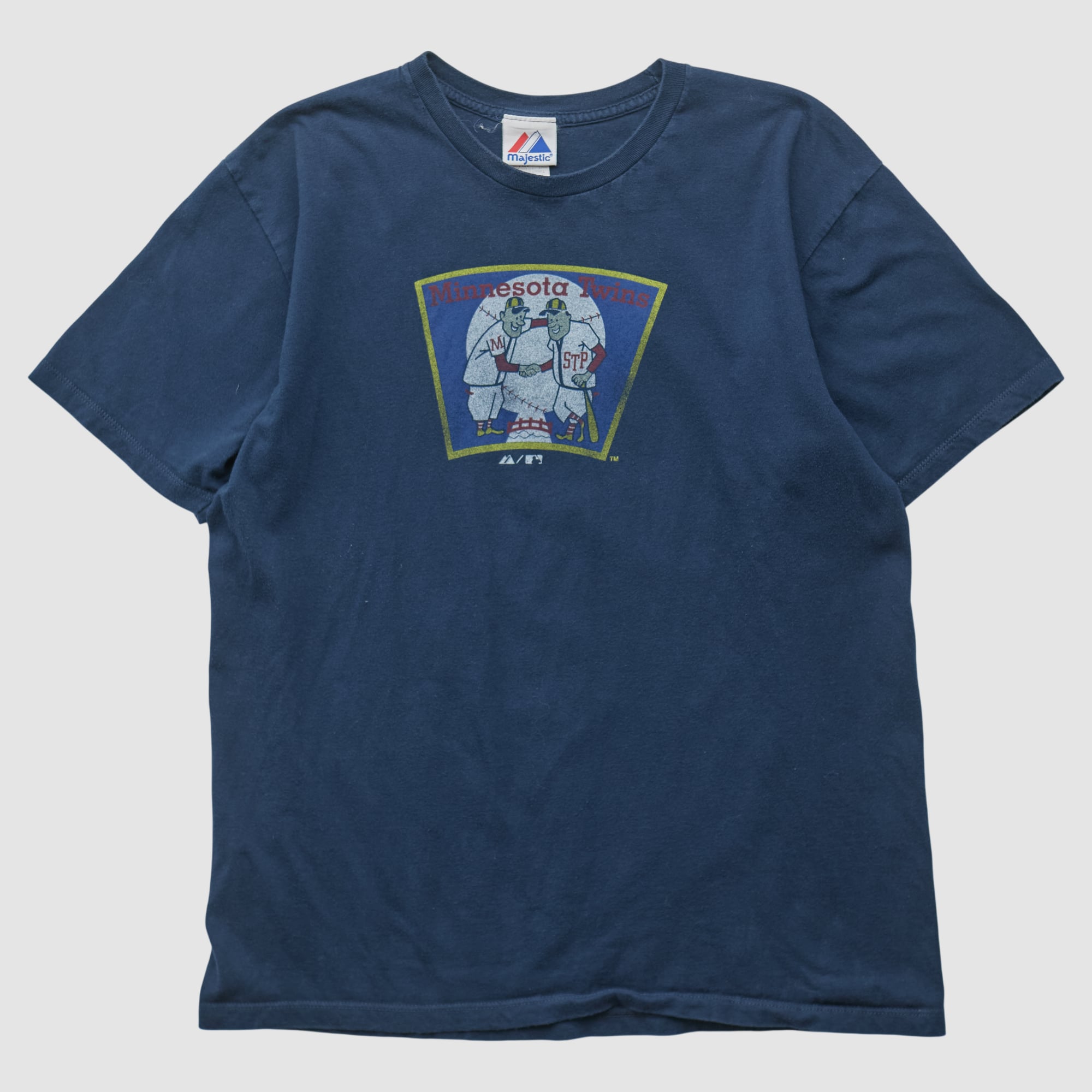 Minnesota Twins Majestic 2010s T-shirt - Navy - S