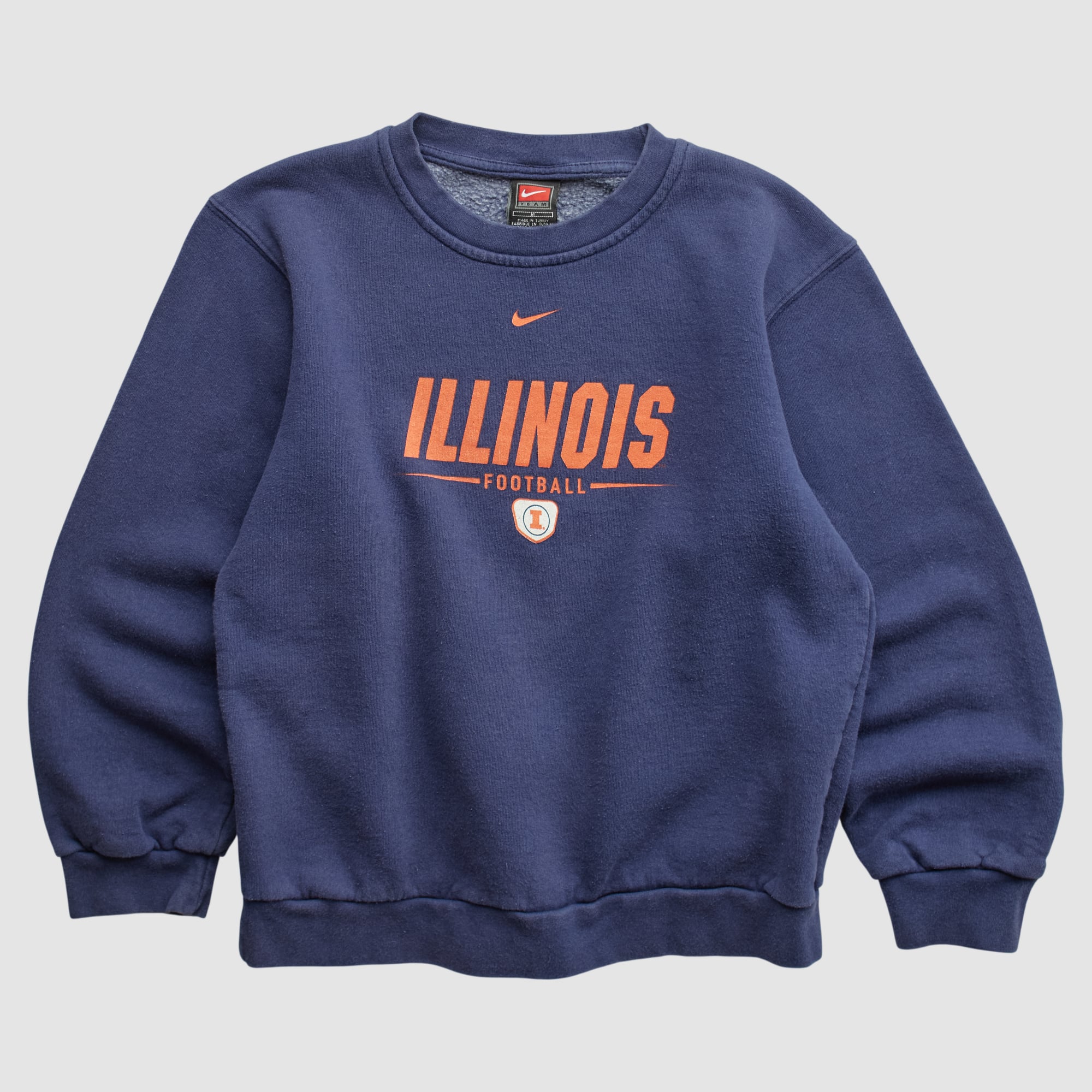 Illinois Fighting Illini Nike 2000s Sweatshirt - Navy - XS