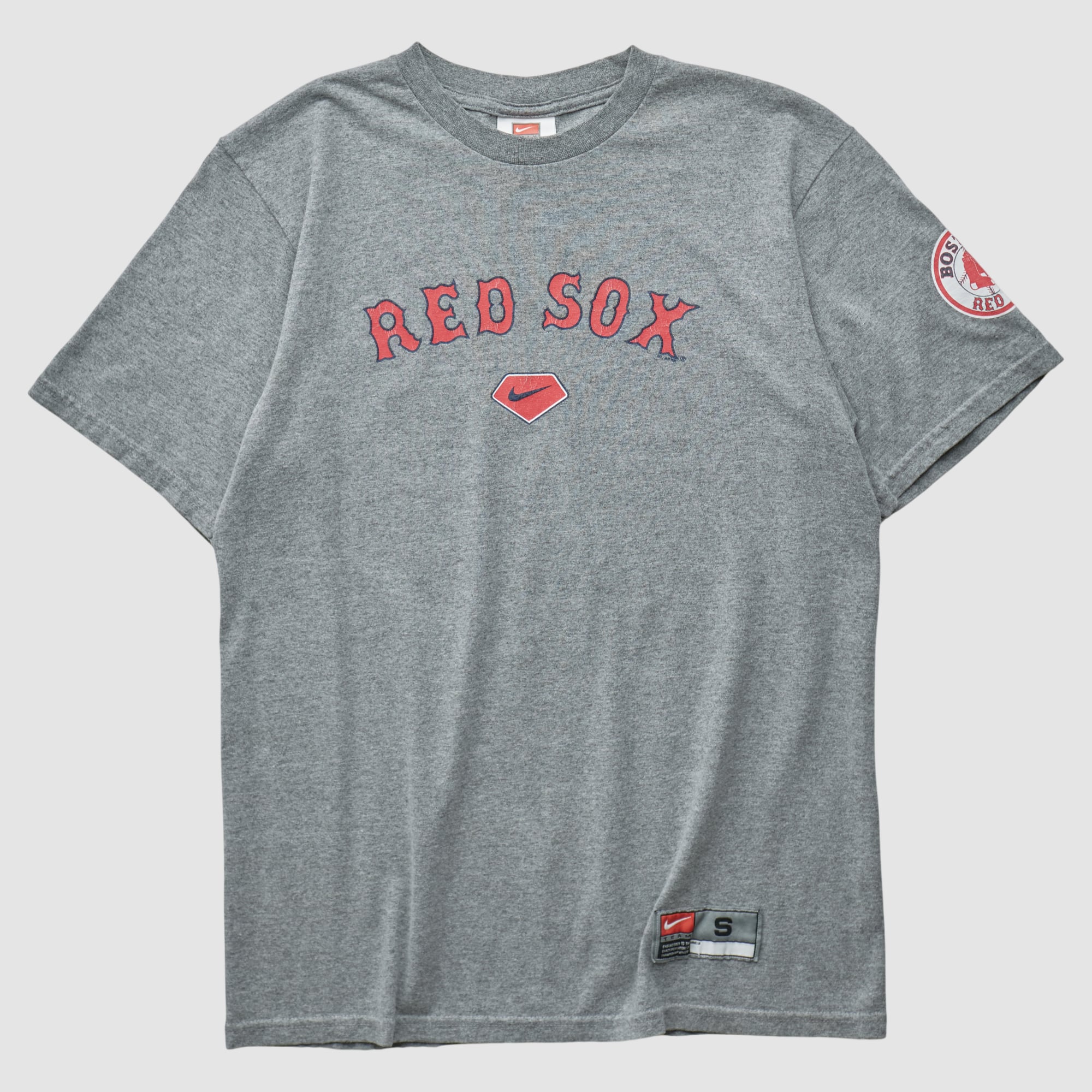 Boston Red Sox Nike 2000s T-shirt - Heather Gray - S