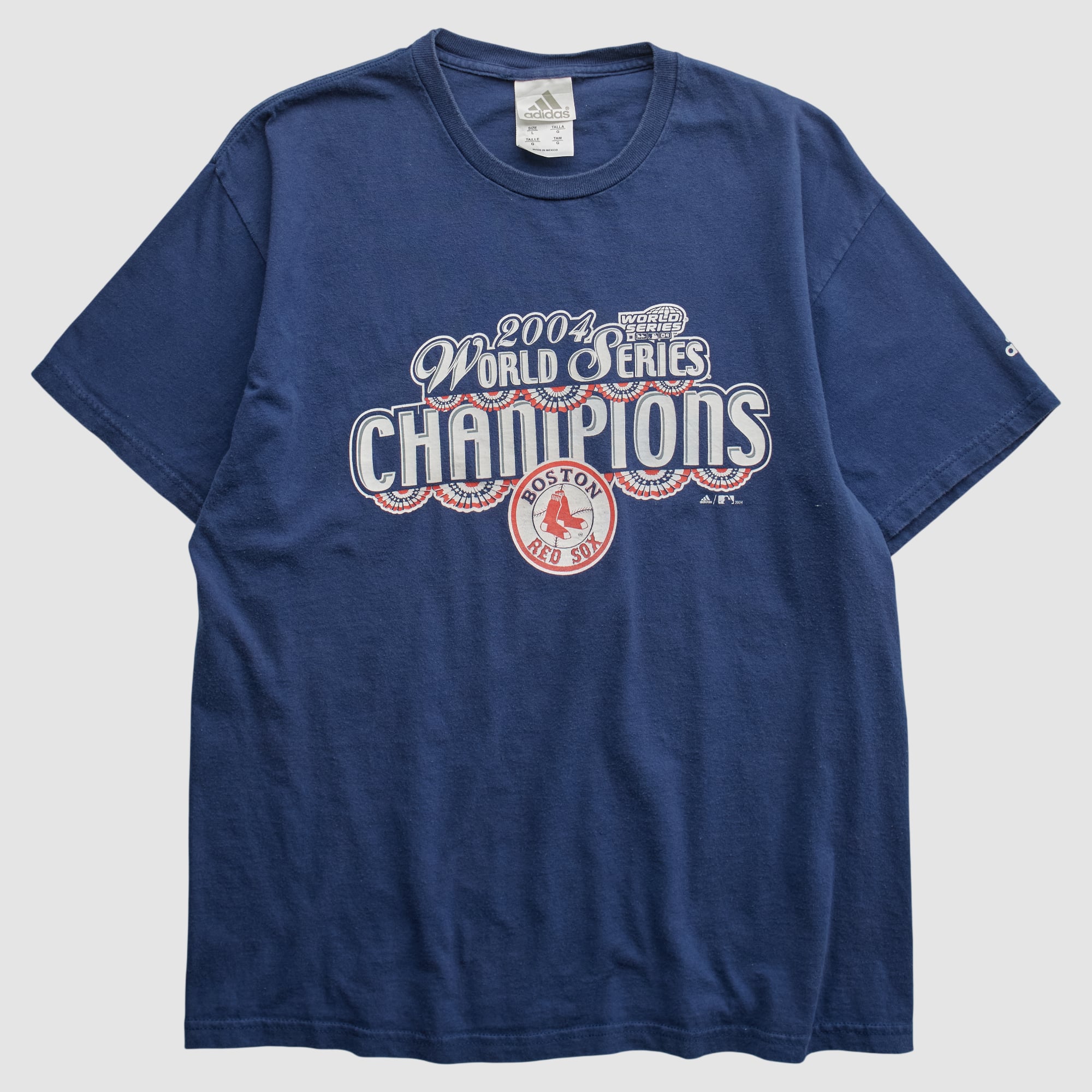 Boston Red Sox Adidas 2004 T-shirt - Navy - M