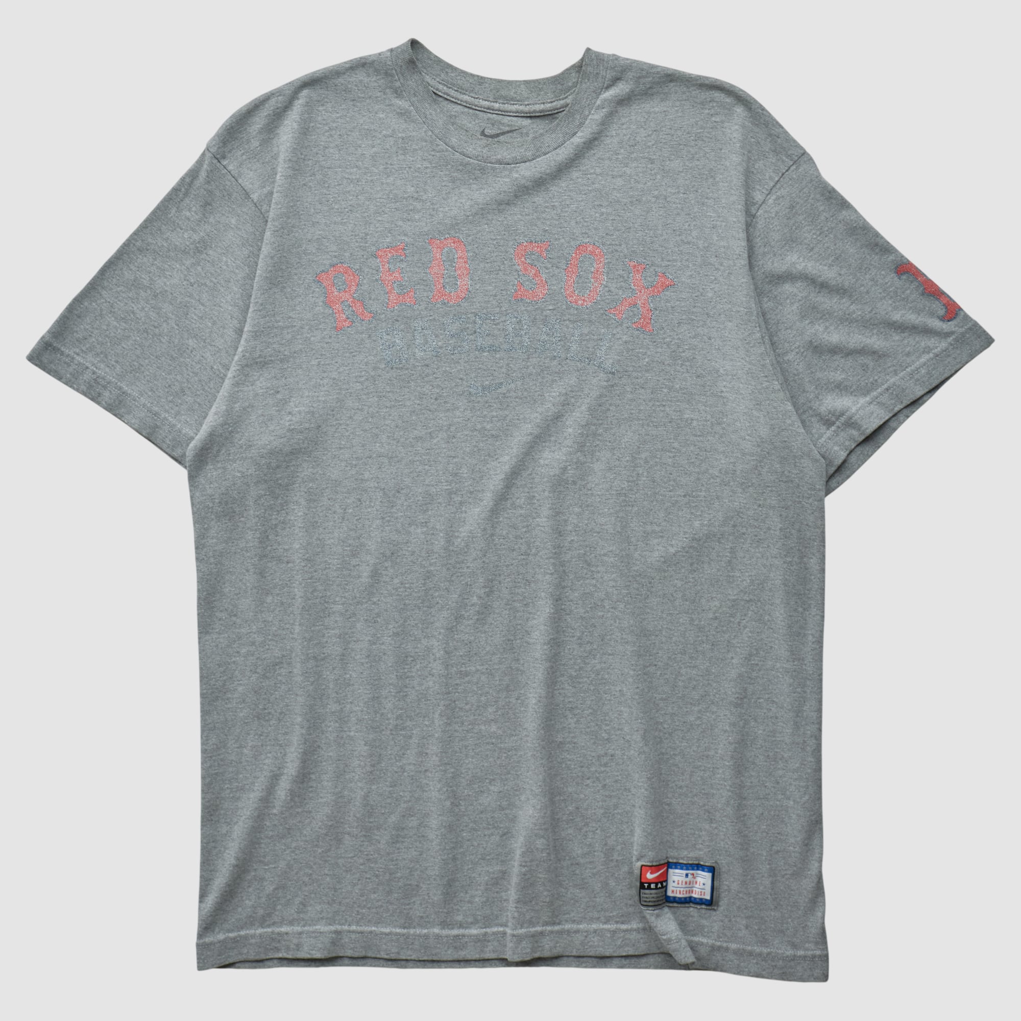 Boston Red Sox Nike 2000s T-shirt - Heather Gray - S