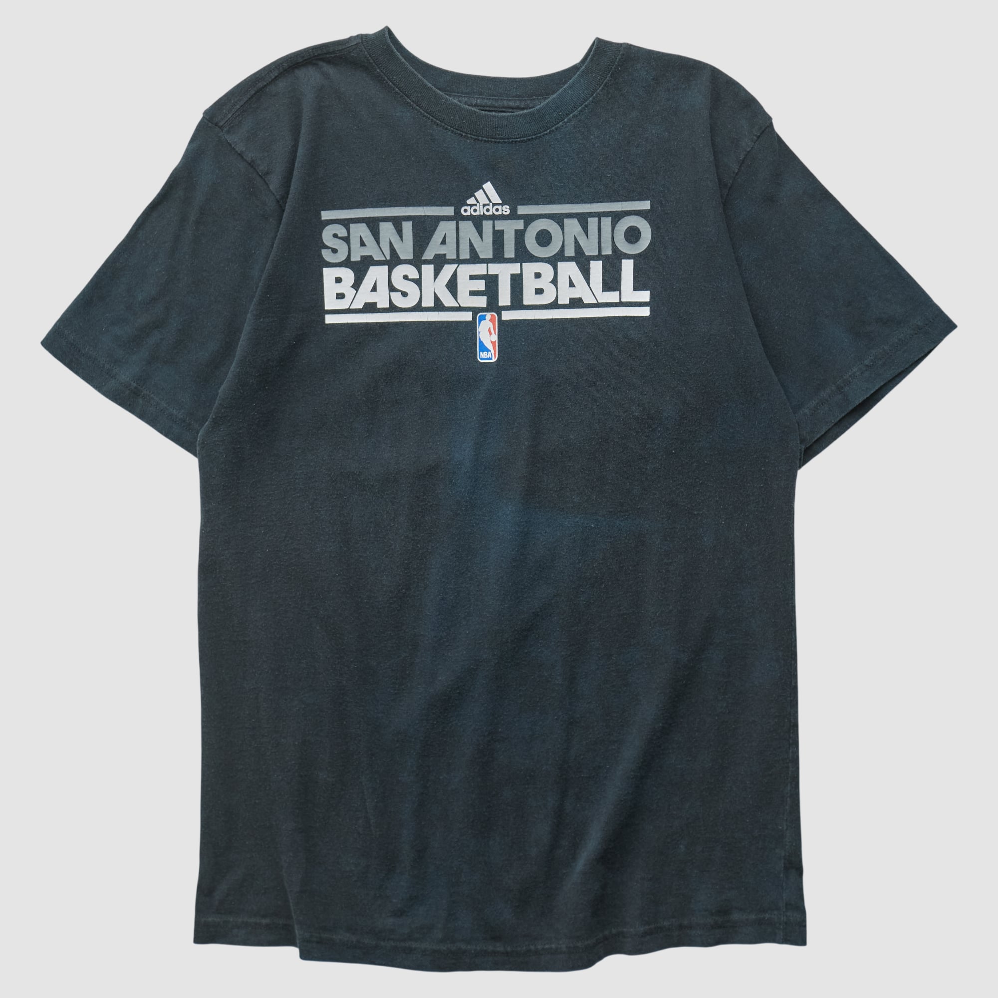 San Antonio Spurs Adidas 2010s T-shirt - Black - XS