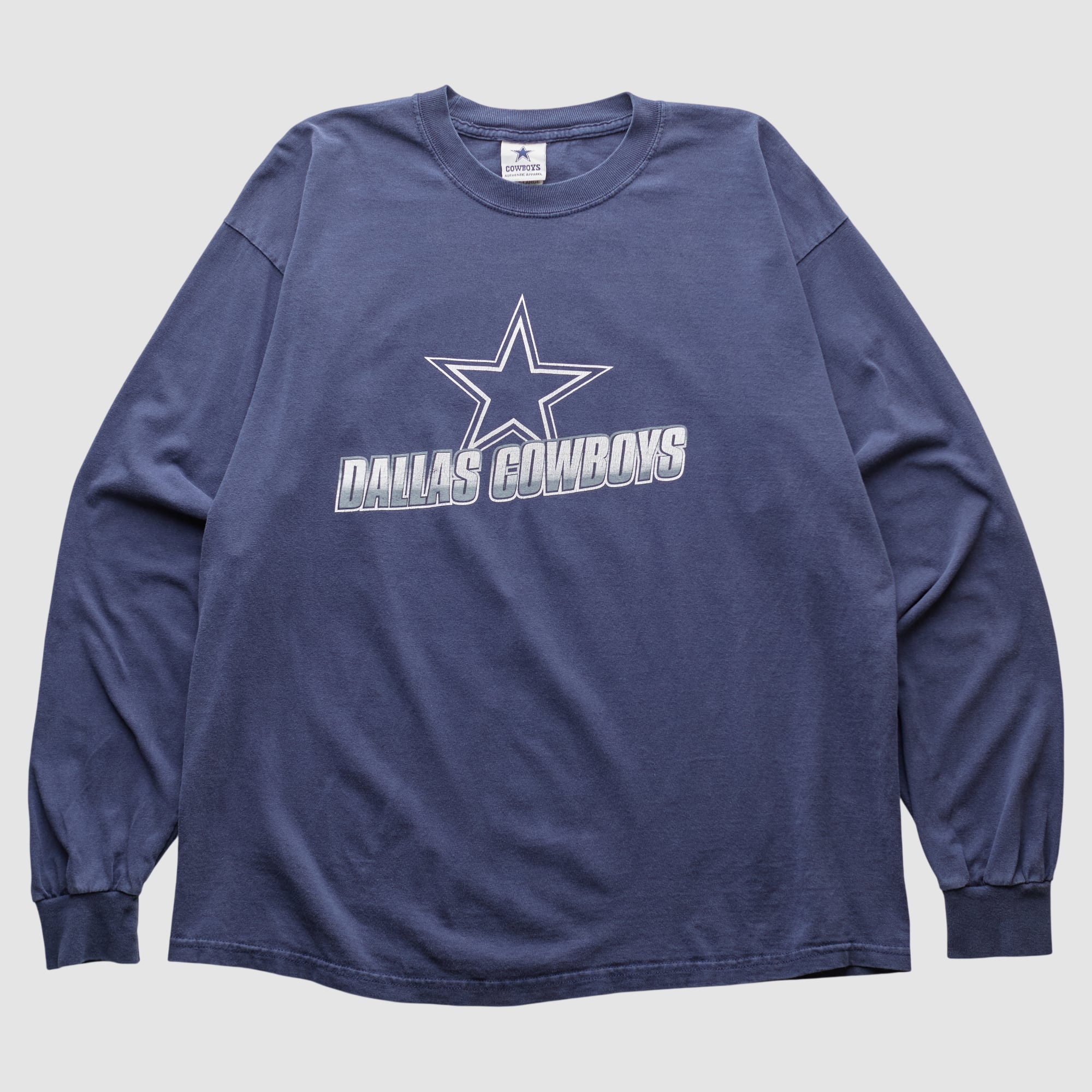 Dallas Cowboys Cowboys Authentic Apparel 2000s Long Sleeve T-shirt - Navy - XL