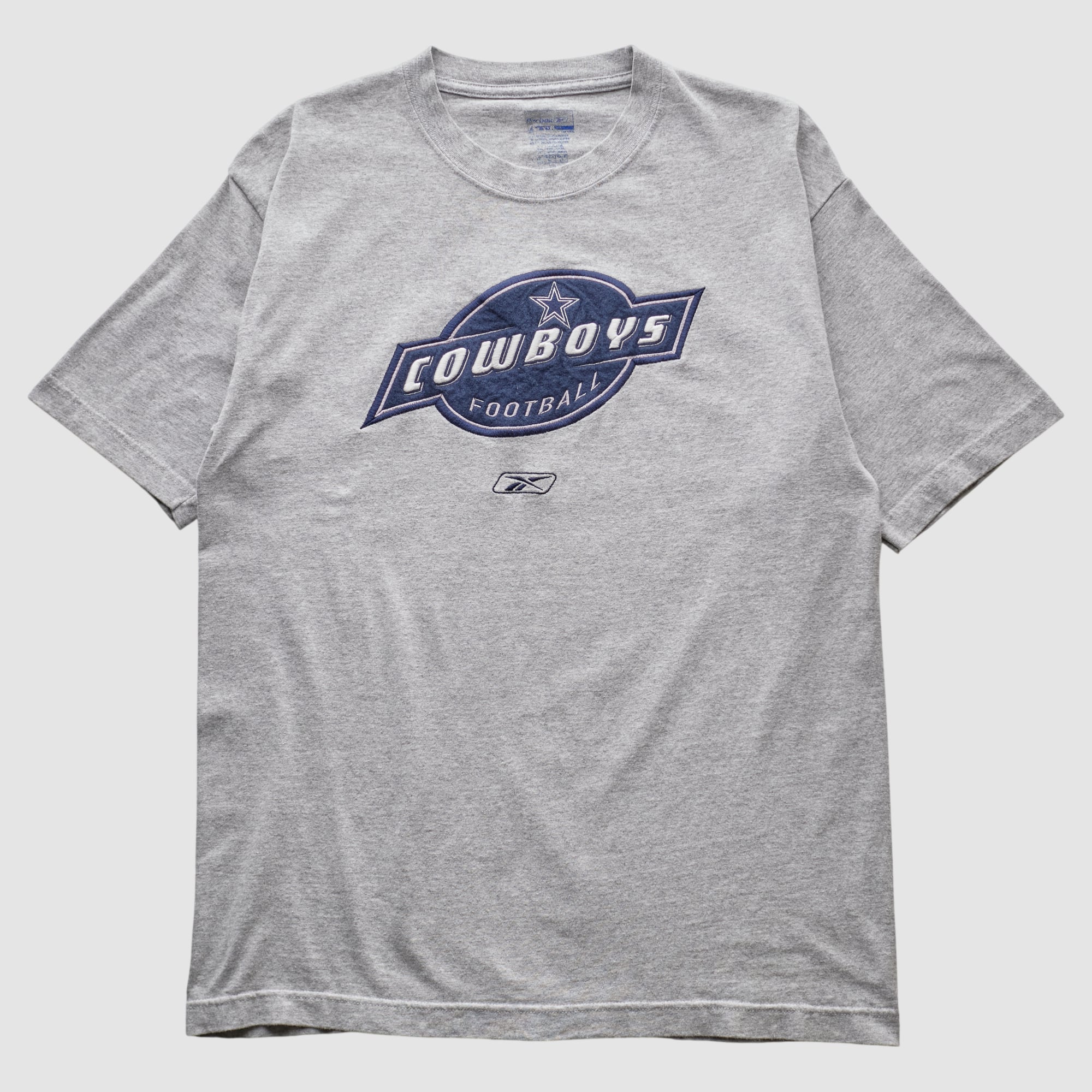 Dallas Cowboys Reebok 2000s T-shirt - Heather Gray - S