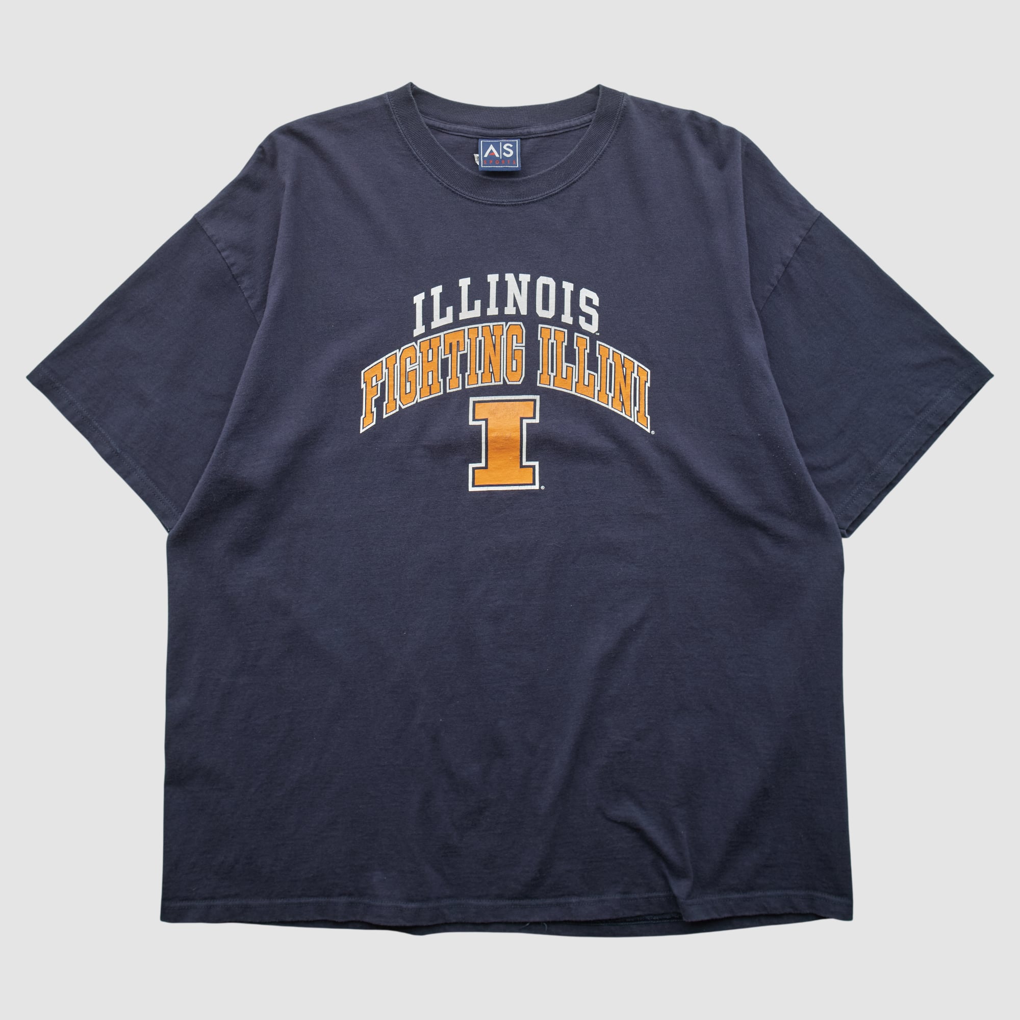 Illinois Fighting Illini AS Sports 2000s T-shirt - Navy - 2XL