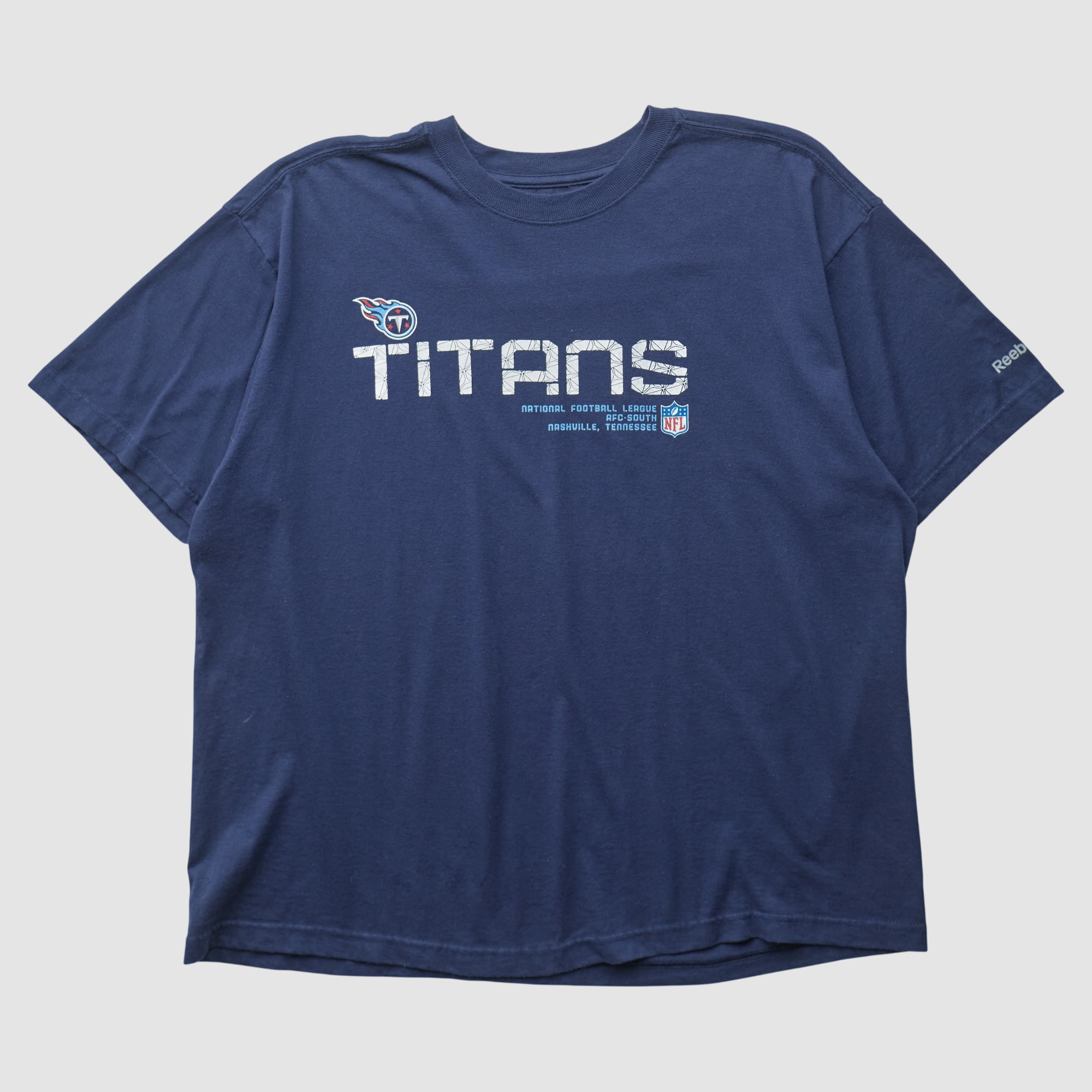 Tennessee Titans Reebok 2000s T-shirt - Navy - 2XL