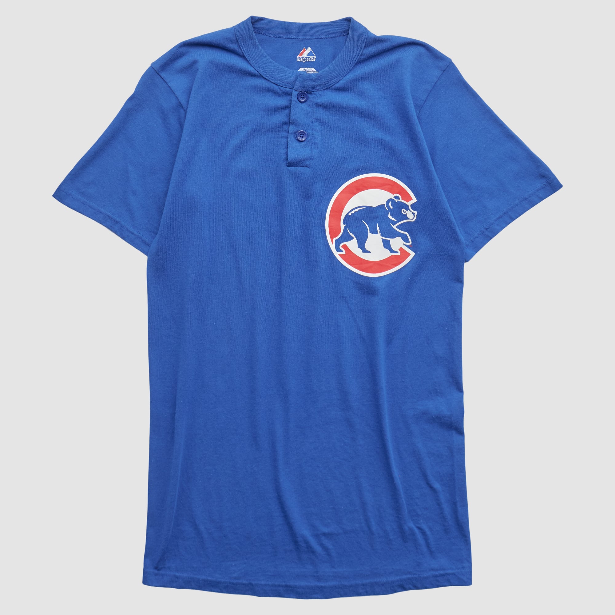 Chicago Cubs Majestic 2010s T-shirt - Blue - XS