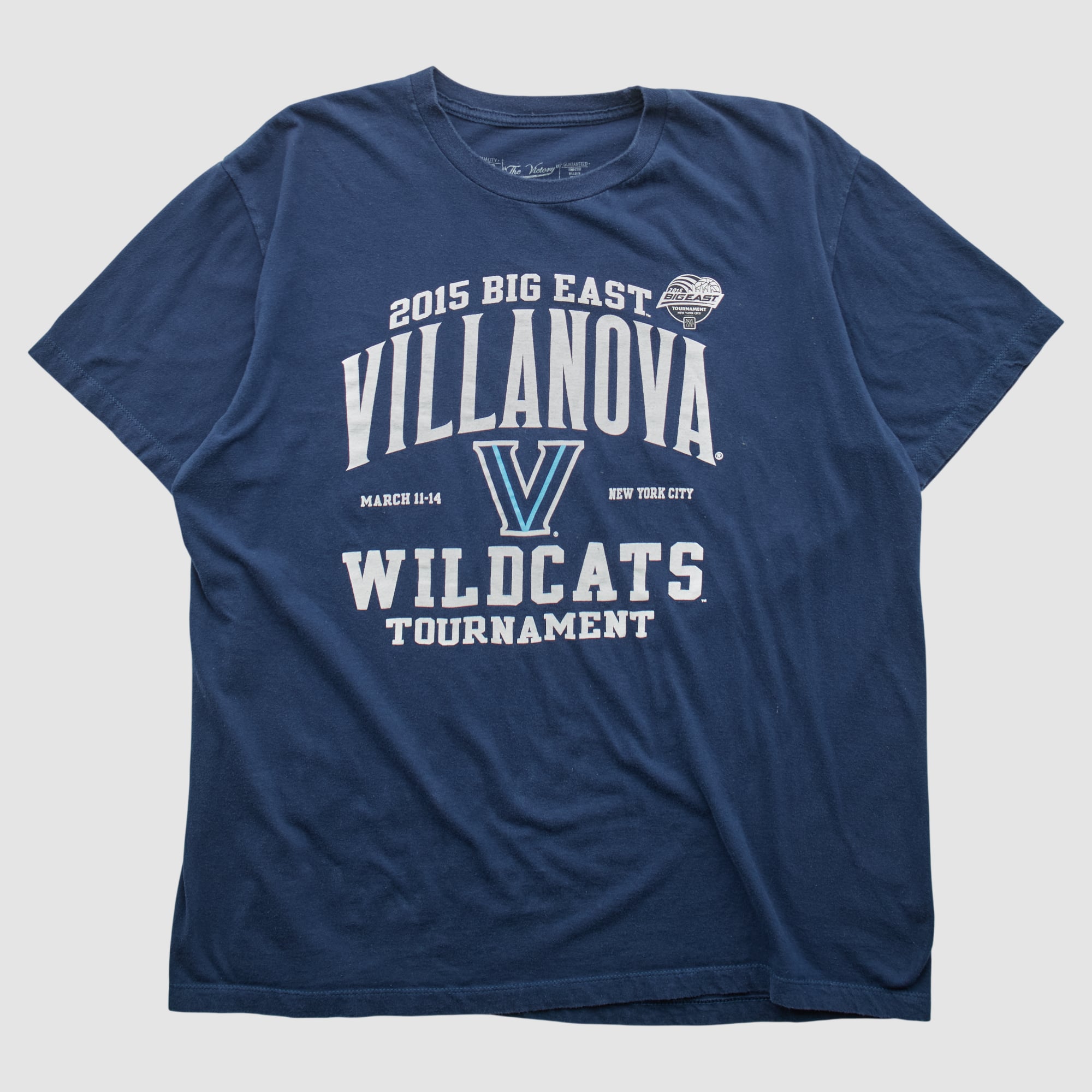 Villanova Wildcats The Victory 2015 T-shirt - Navy - XL
