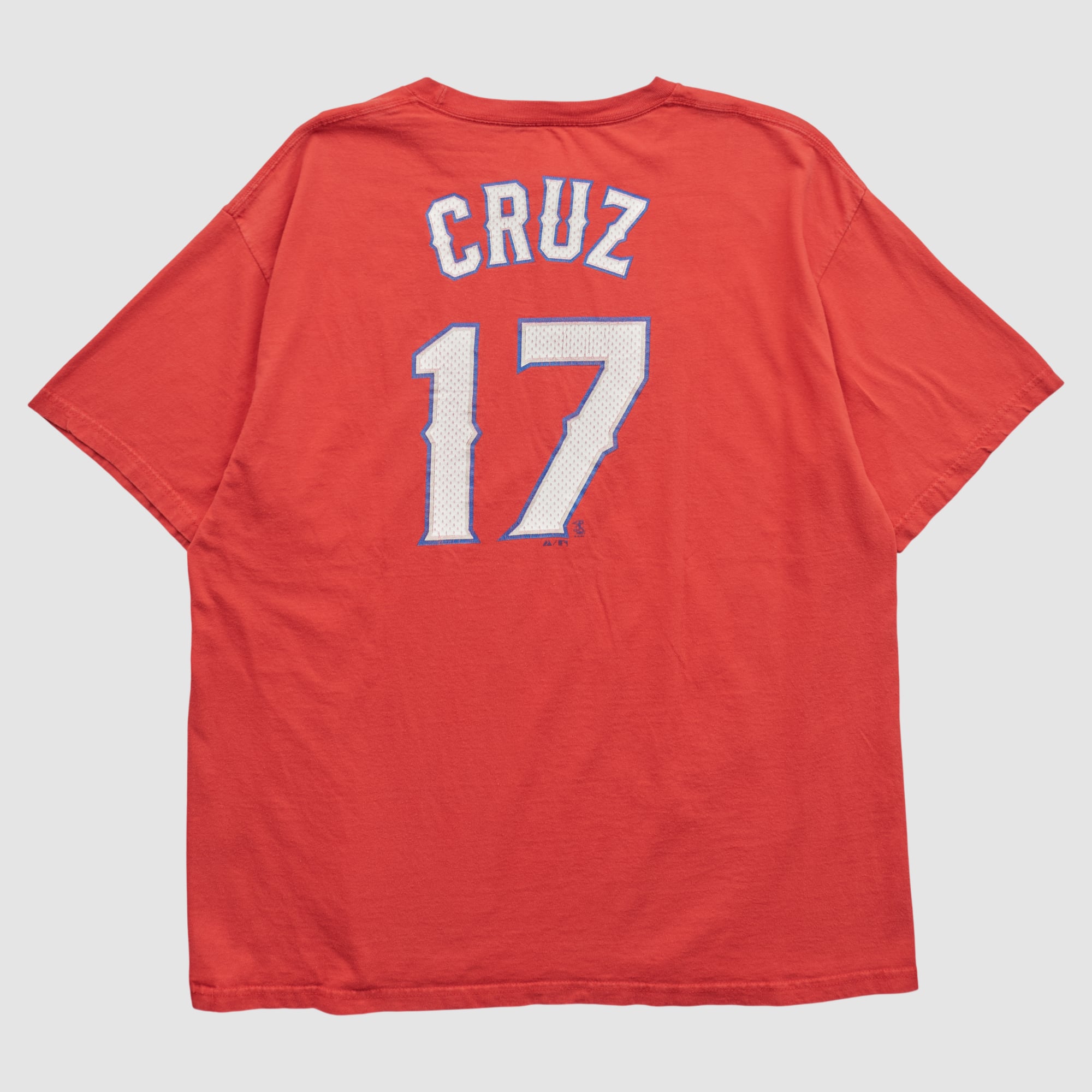 Texas Rangers Majestic 2010s T-shirt - Red - L