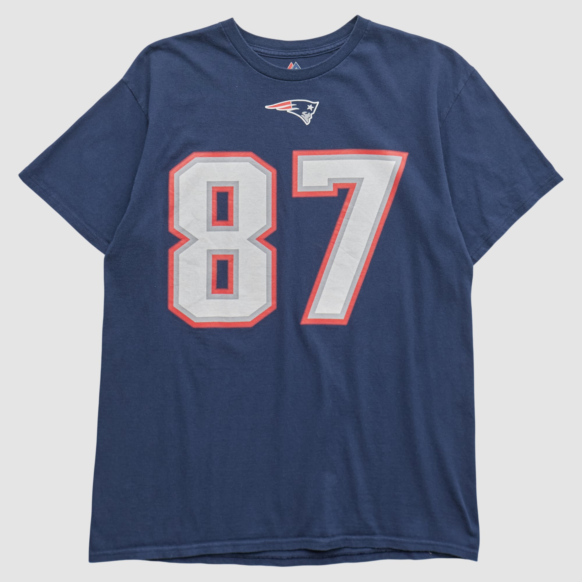 New England Patriots Majestic 2010s T-shirt - Navy - S
