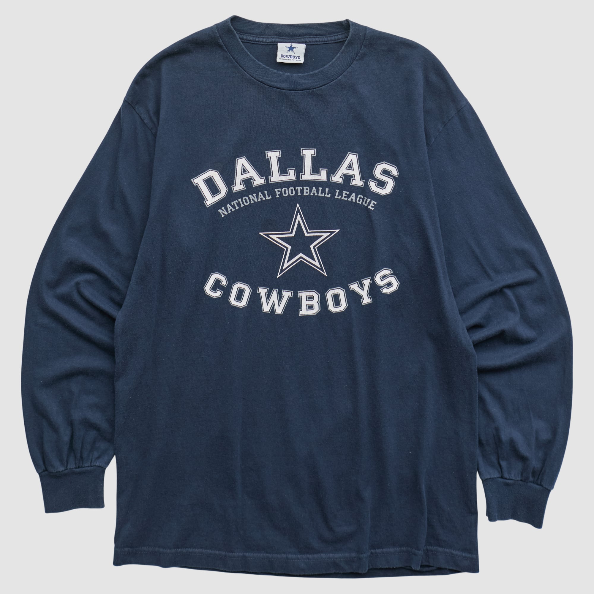 Dallas Cowboys Cowboys Authentic Apparel 2010s Long Sleeve T-shirt - Navy - S