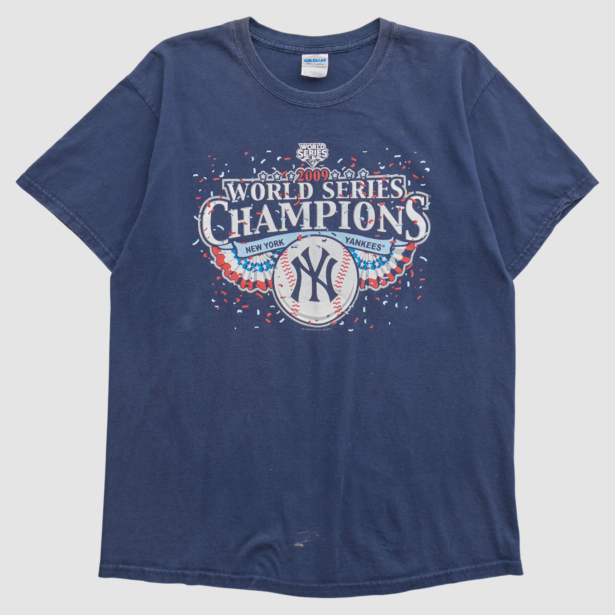 New York Yankees Gildan 2009 T-shirt - Navy - S