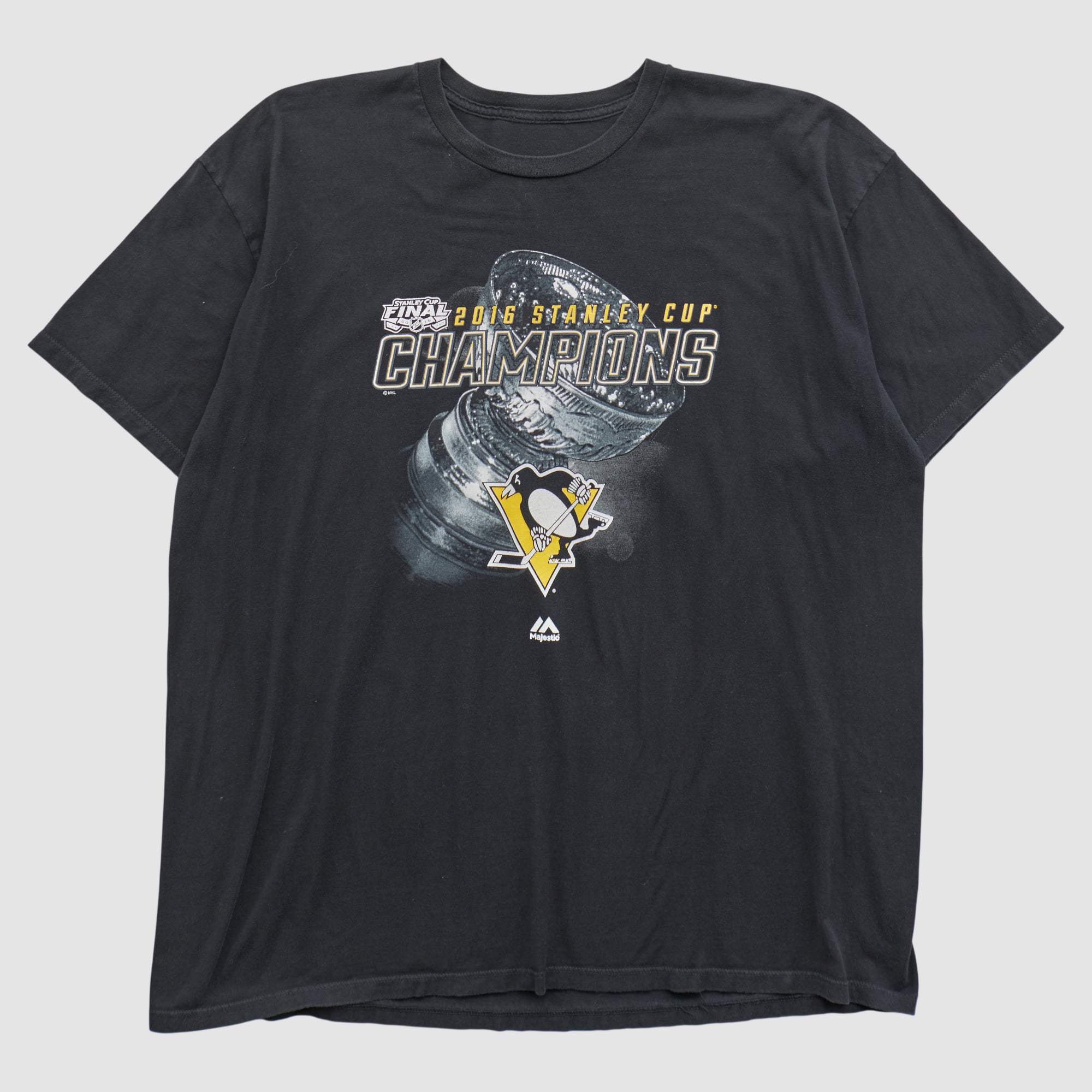 Pittsburgh Penguins Majestic 2016 T-shirt - Black - XL
