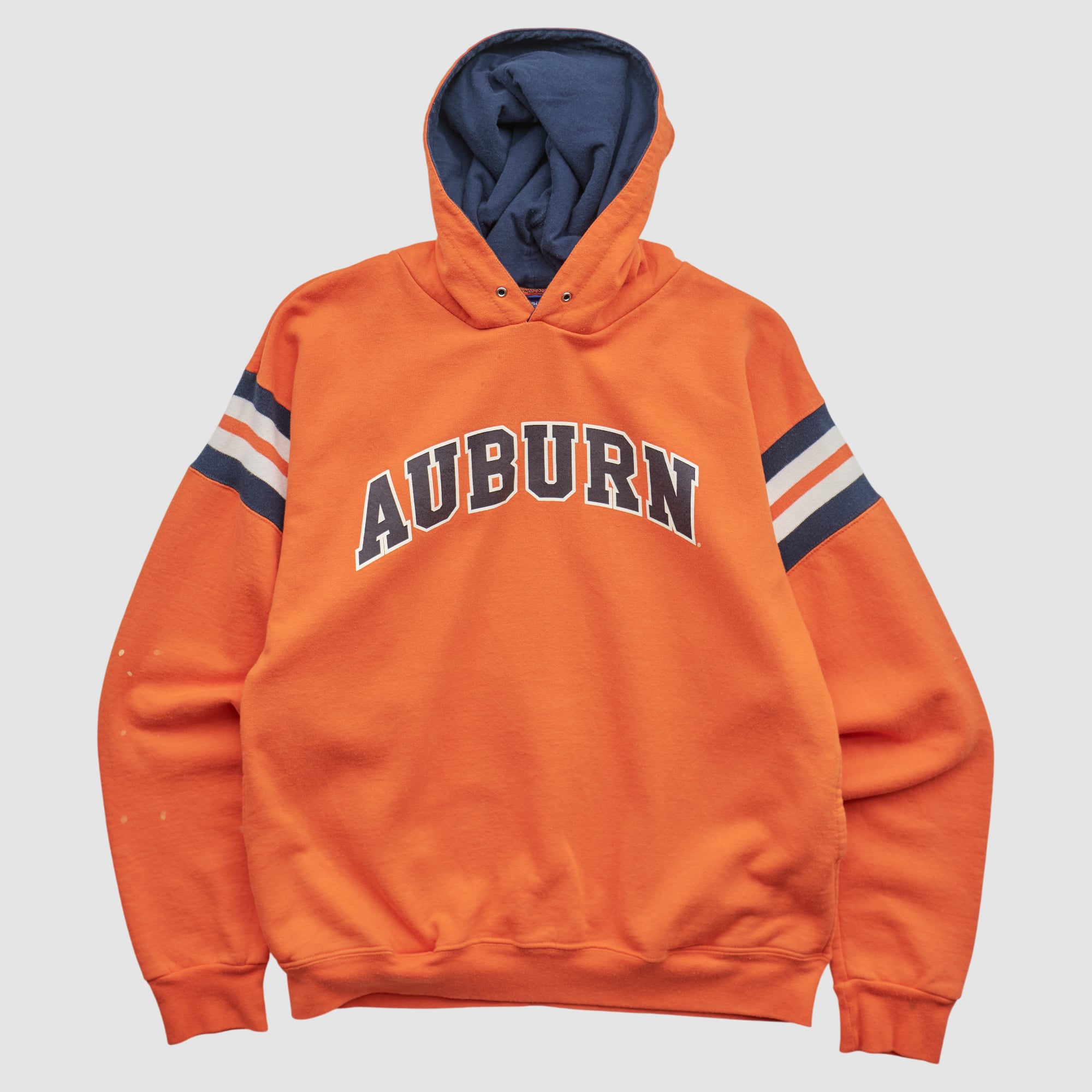 Auburn Tigers Champion 2010s Hooded Pullover Sweatshirt - Orange - S