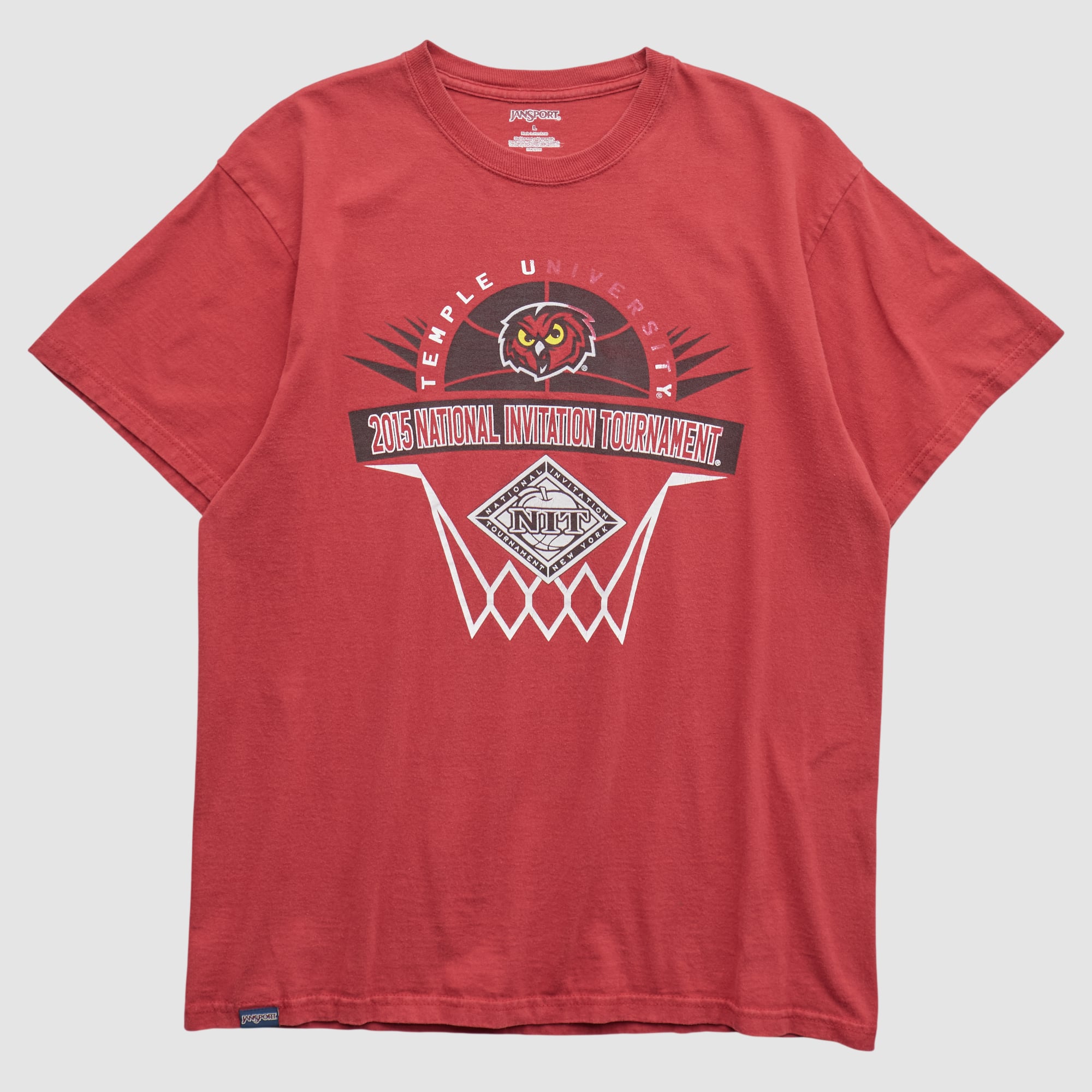 Temple Owls Jansport 2015 T-shirt - Red - M