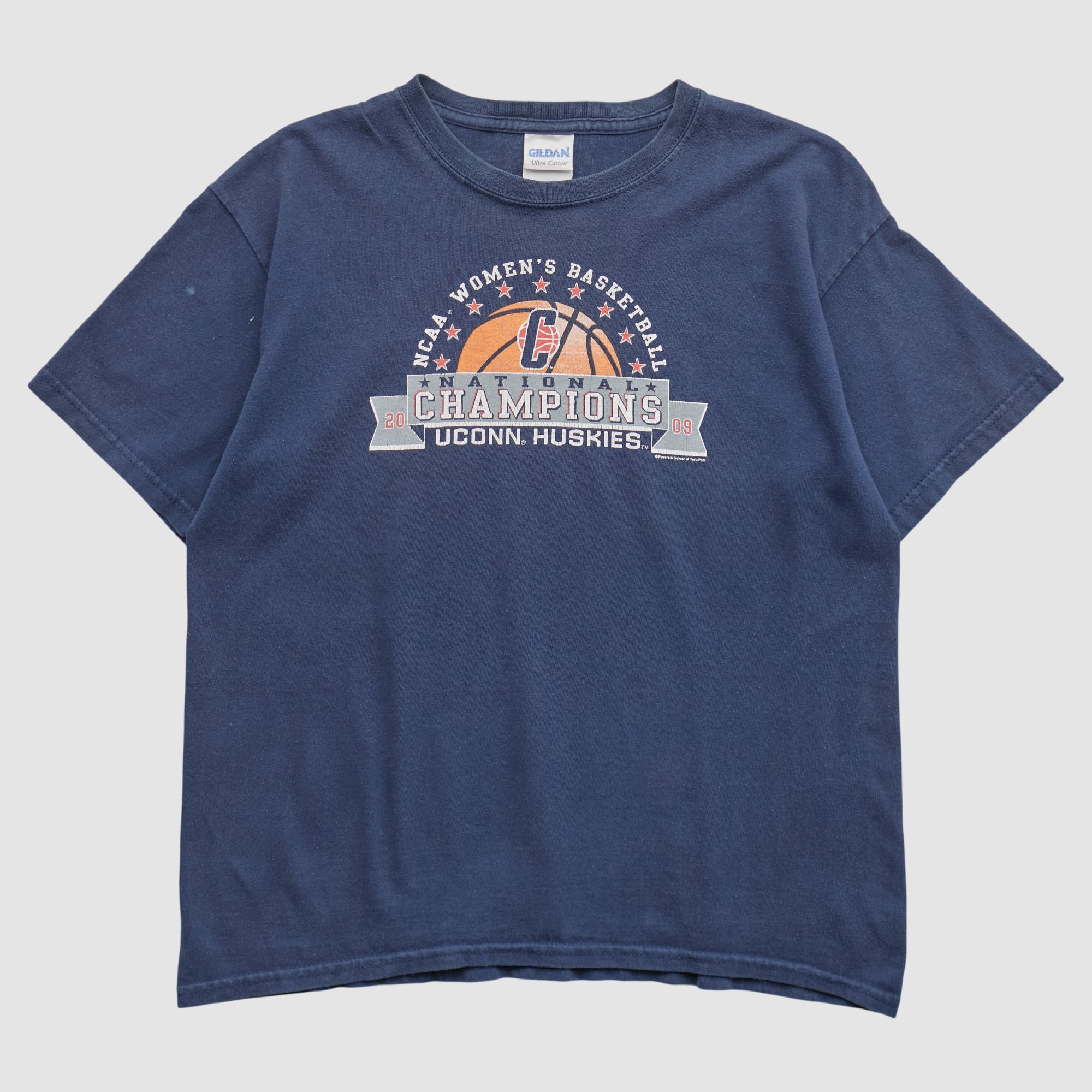 UConn Huskies Gildan 2009 T-shirt - Navy - S