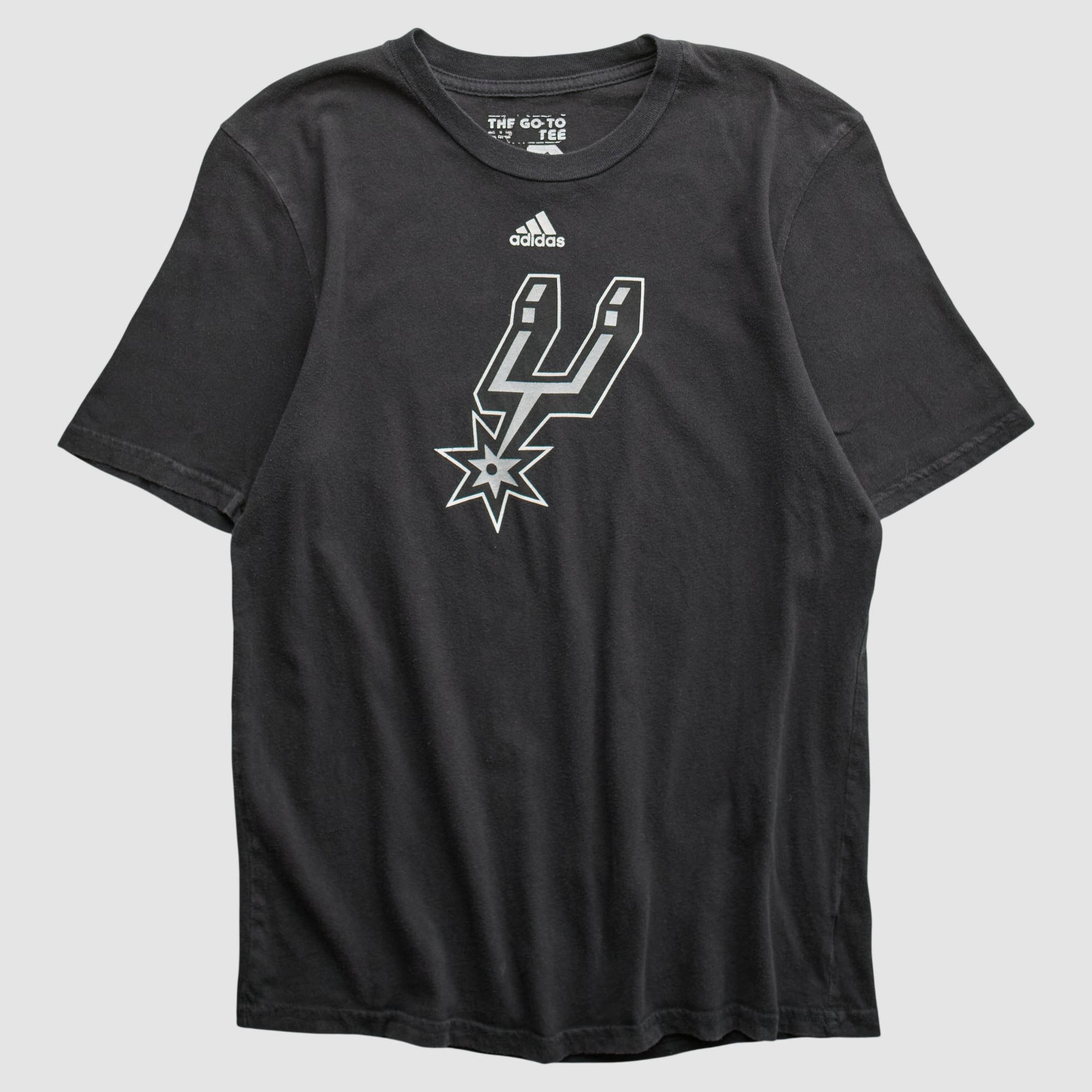 San Antonio Spurs Adidas 2010s T-shirt - Black - S