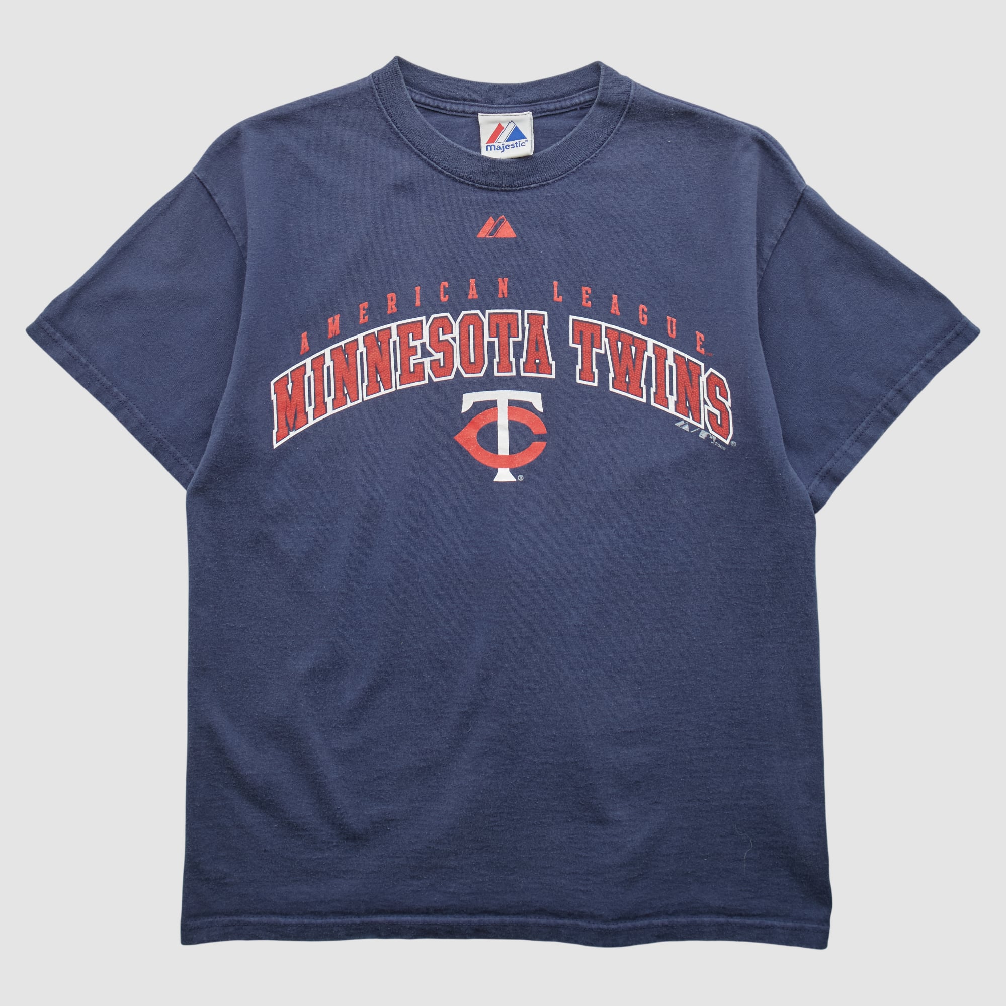 Minnesota Twins Majestic 2010s T-shirt - Navy - S