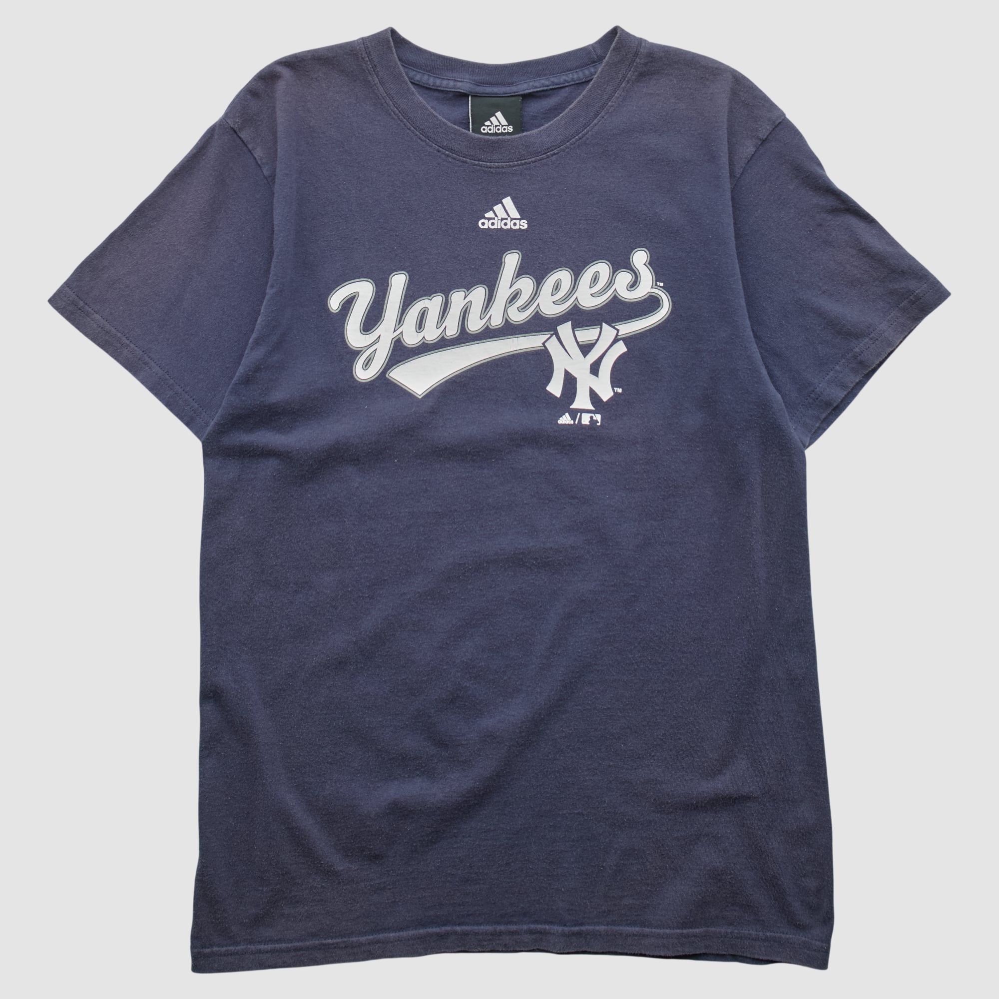 New York Yankees Adidas 2010s T-shirt - Navy - S