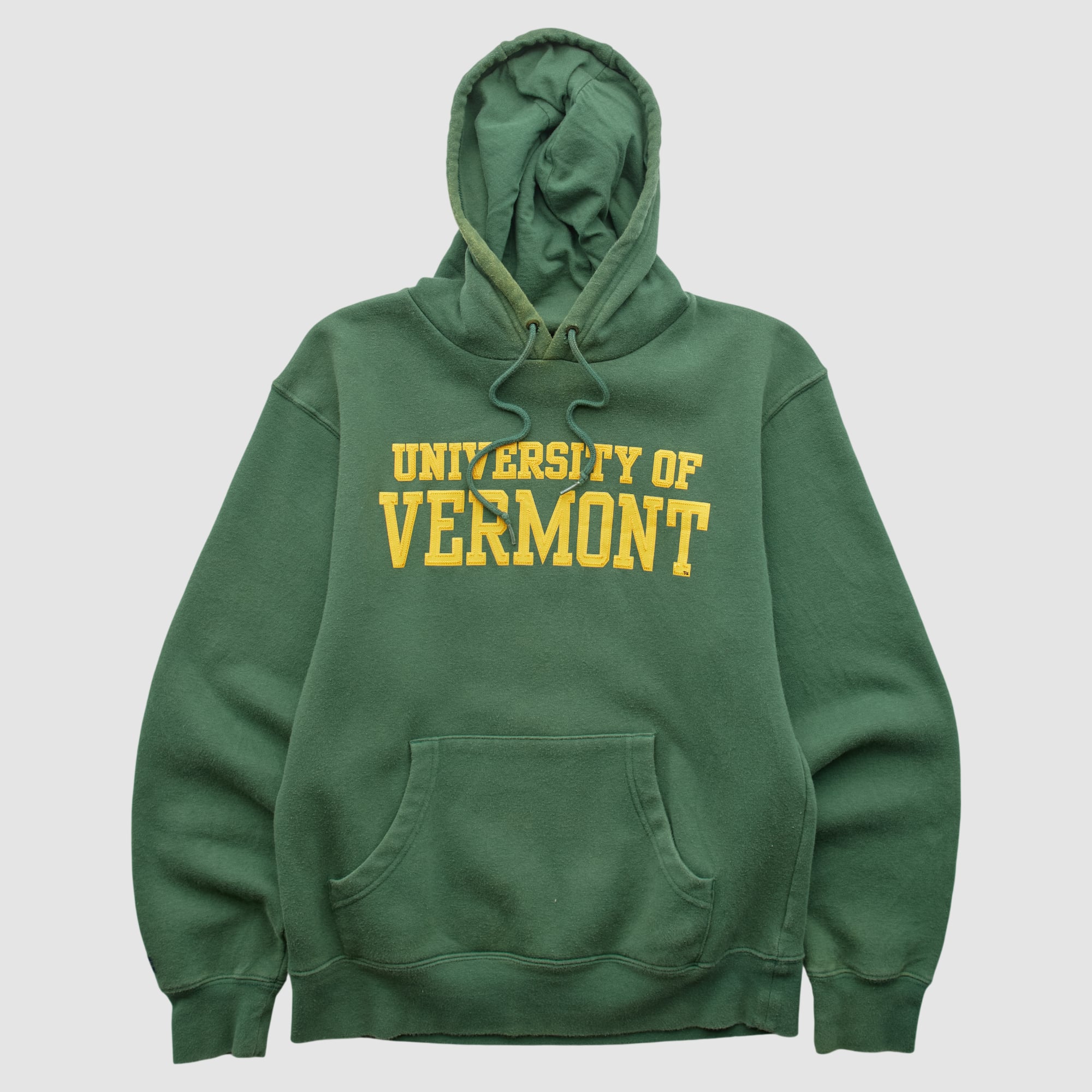 Vermont Catamounts Jansport 2000s Hooded Pullover Sweatshirt - Green - XS