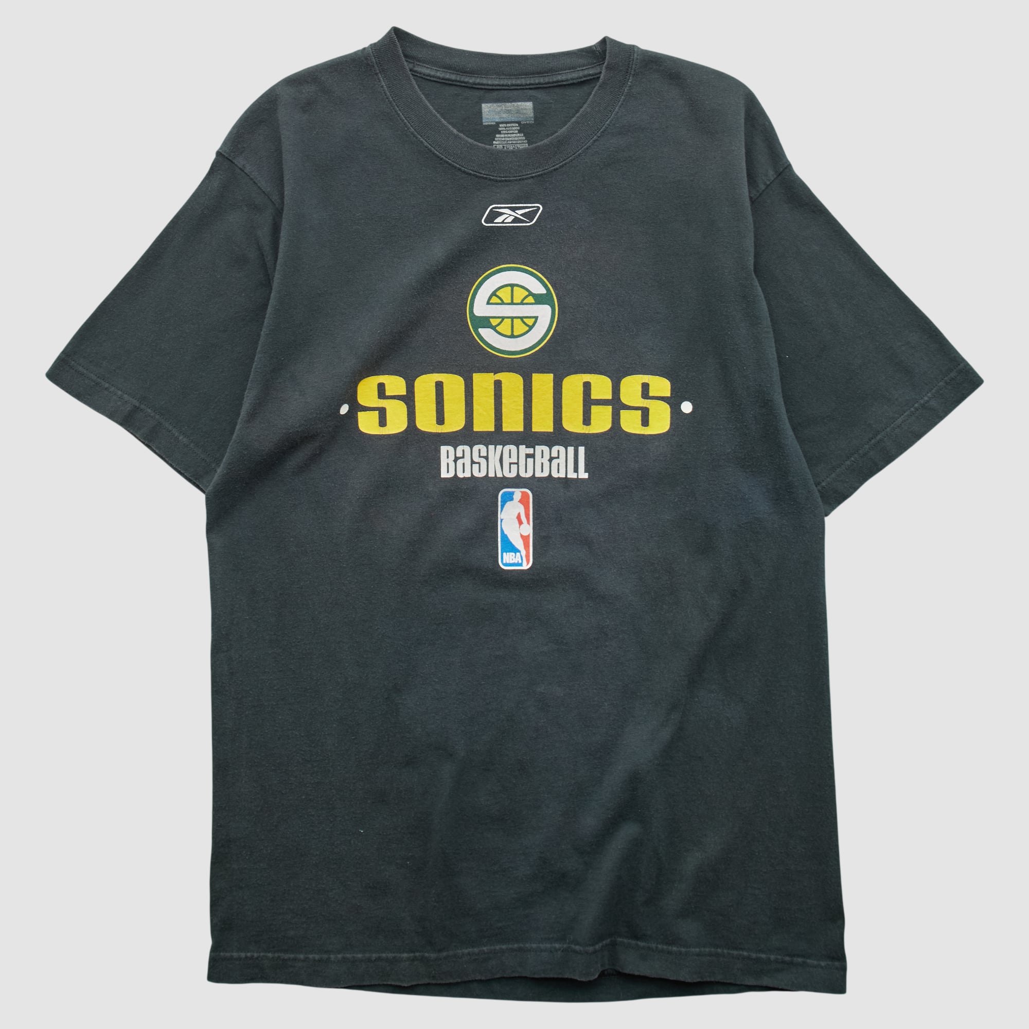 Seattle SuperSonics Reebok 2000s T-shirt - Black - S
