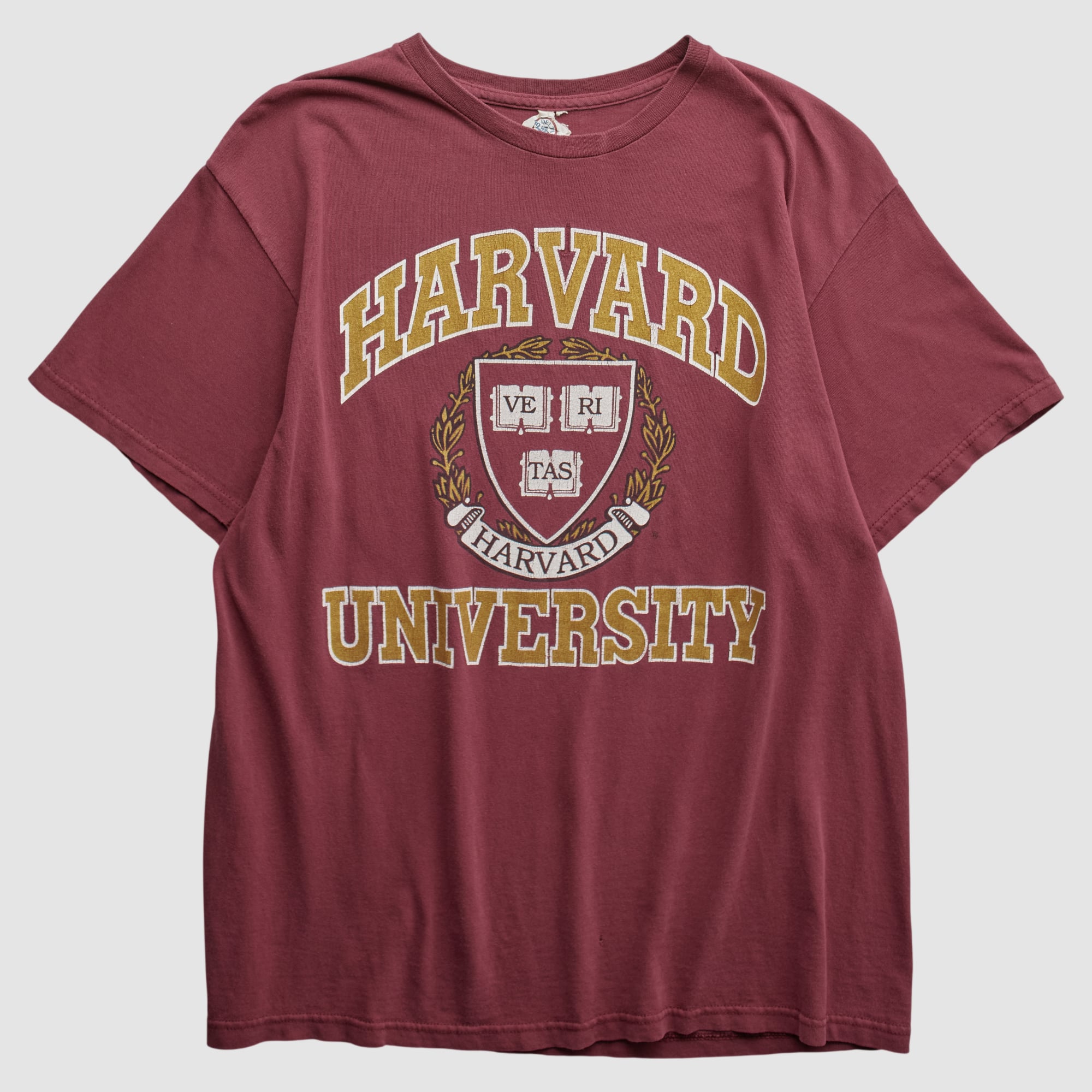 Harvard Crimson Delta 2000s T-shirt - Maroon - M