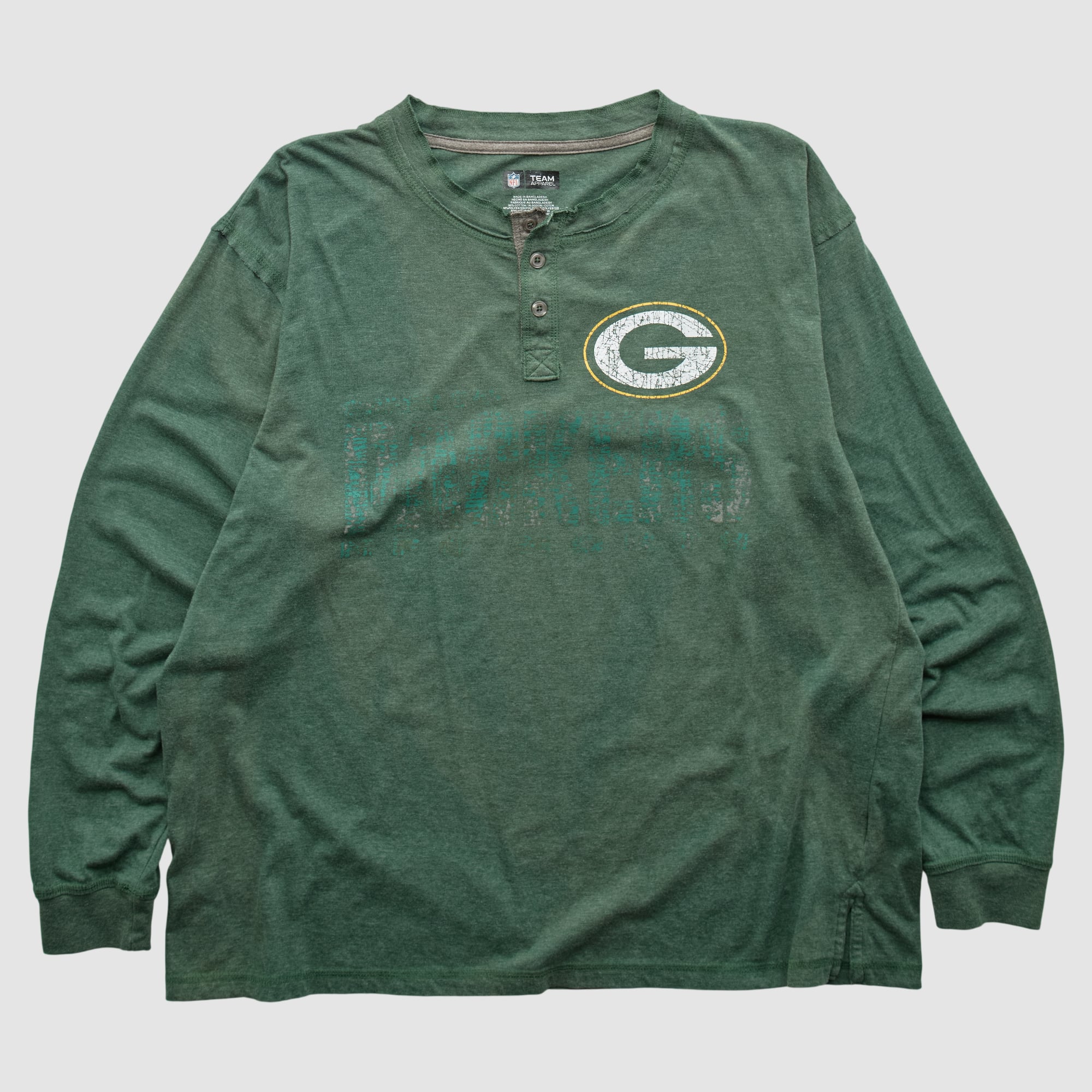 Green Bay Packers NFL 2010s Long Sleeve T-shirt - Green - XL