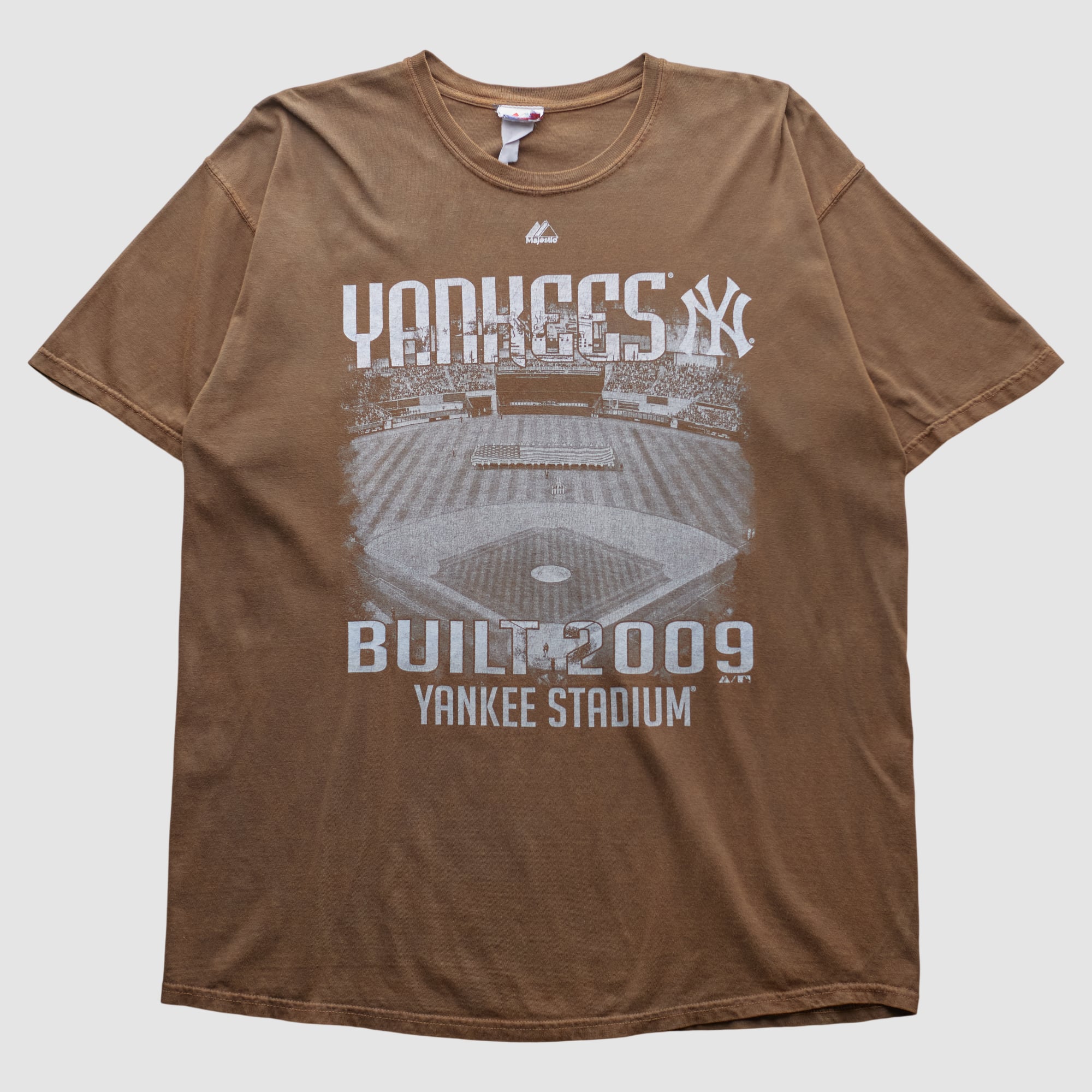 New York Yankees Majestic 2009 T-shirt - Brown - L