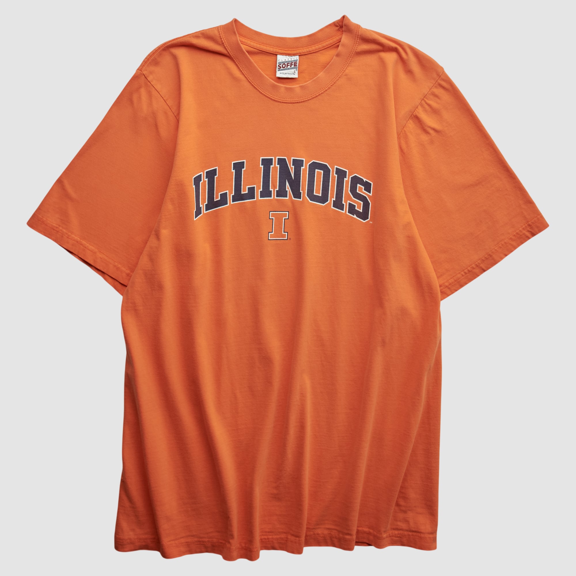 Illinois Fighting Illini Soffe 2000s T-shirt - Orange - M