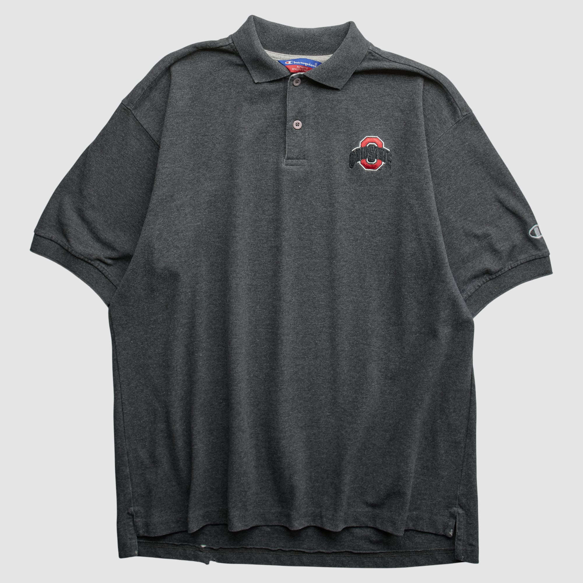 Ohio State Buckeyes Champion 2000s Polo - Charcoal - XL