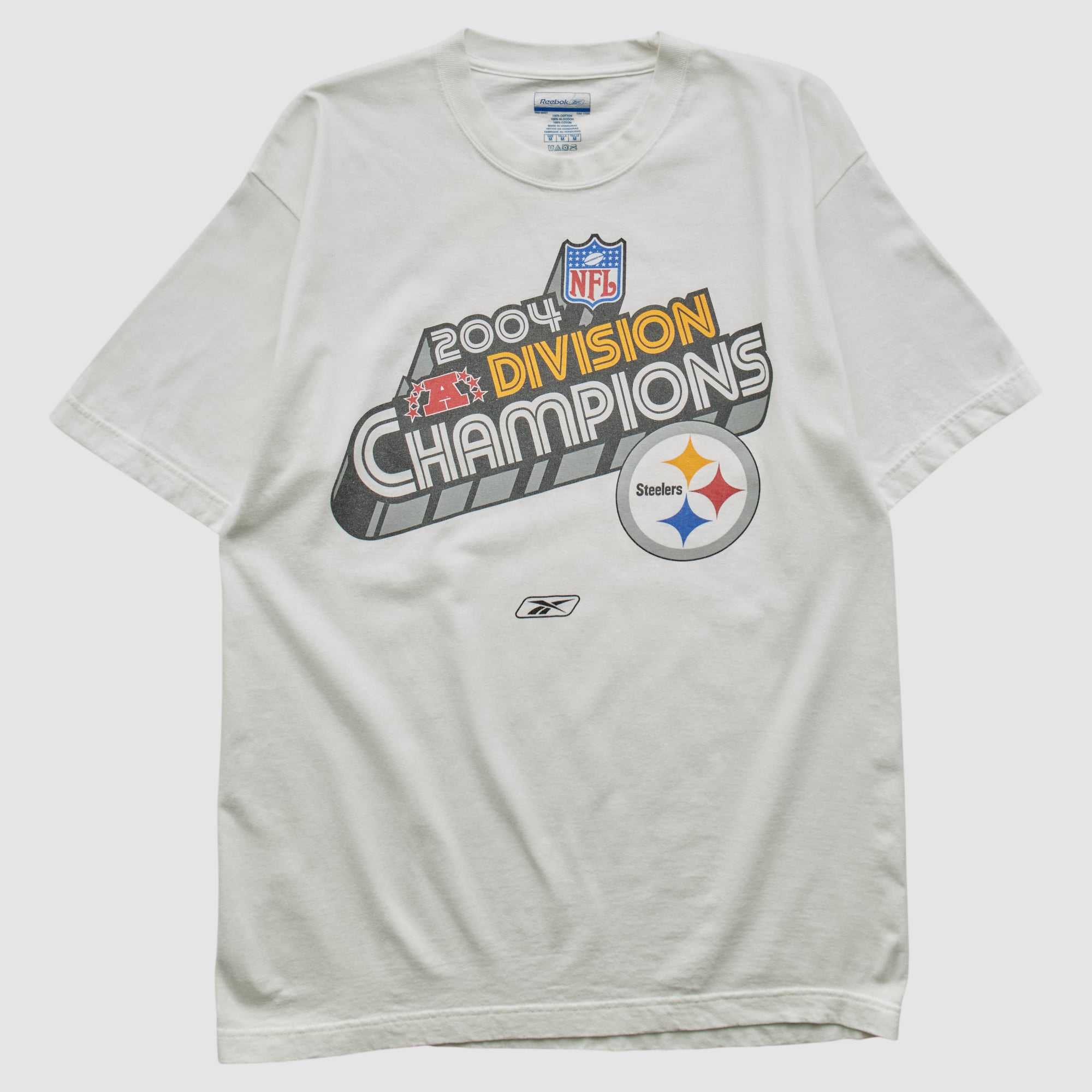 Pittsburgh Steelers Reebok 2004 T-shirt - White - S