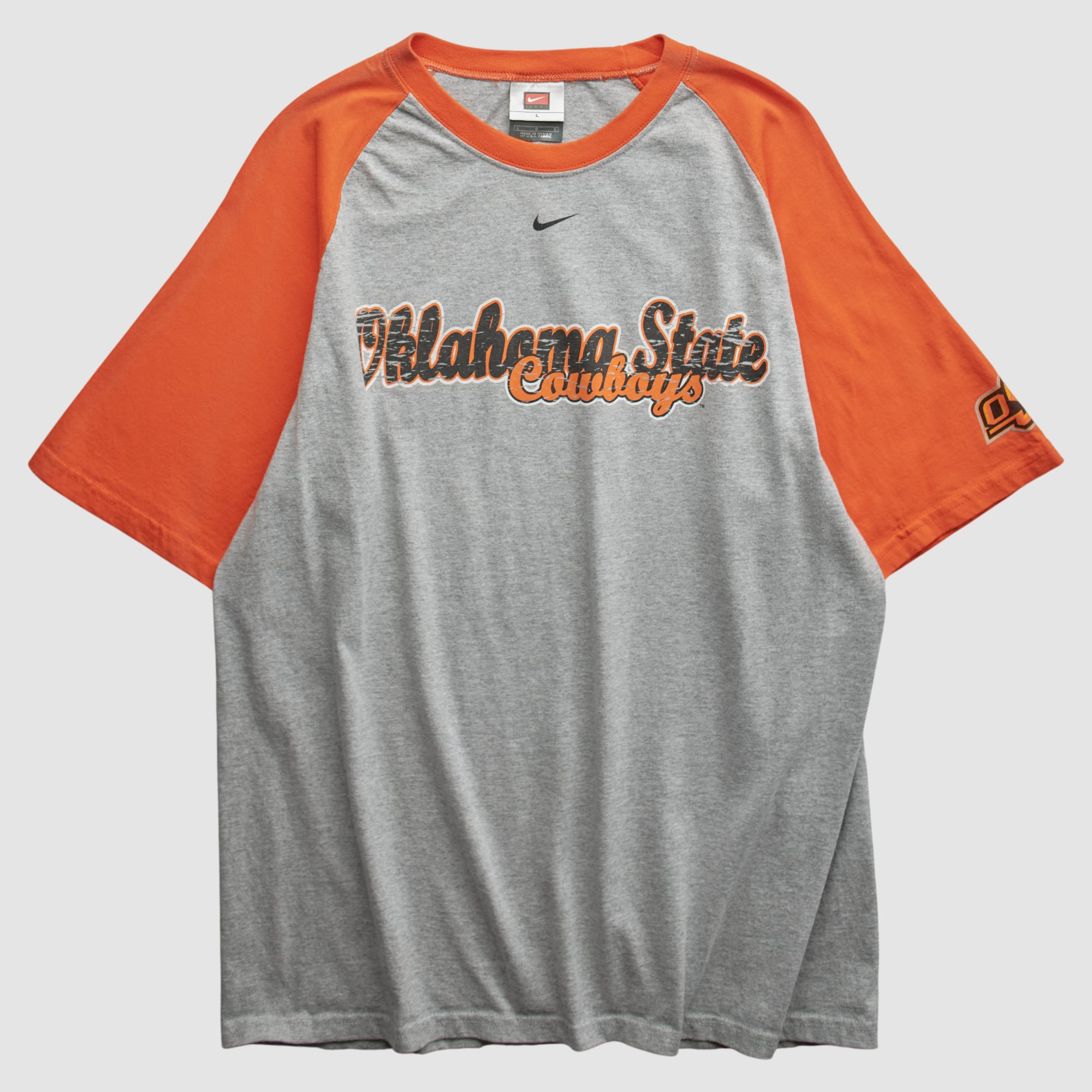 Oklahoma State Cowboys Nike 2000s T-shirt - Gray - L