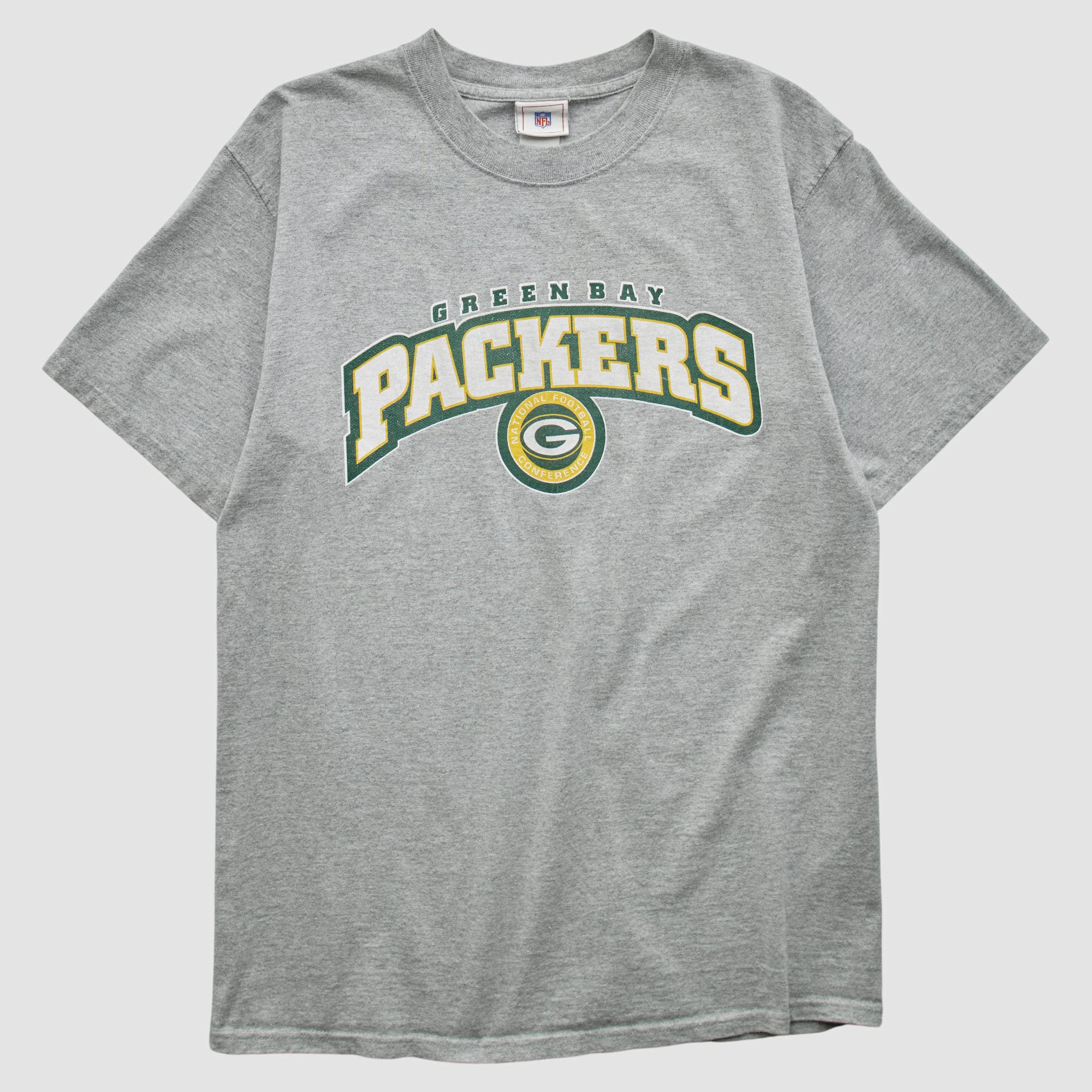 Green Bay Packers NFL 2000s T-shirt - Heather Gray - S