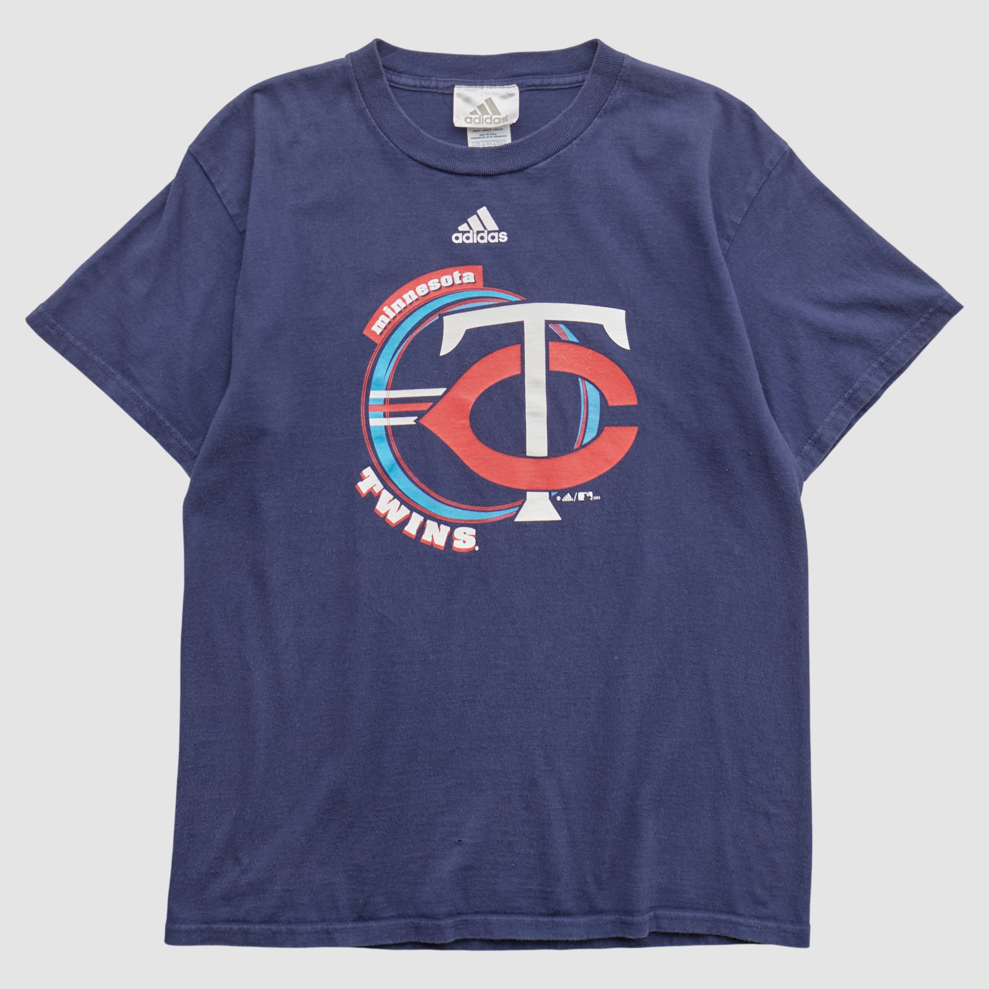 Minnesota Twins Adidas 2000s T-shirt - Navy - XS