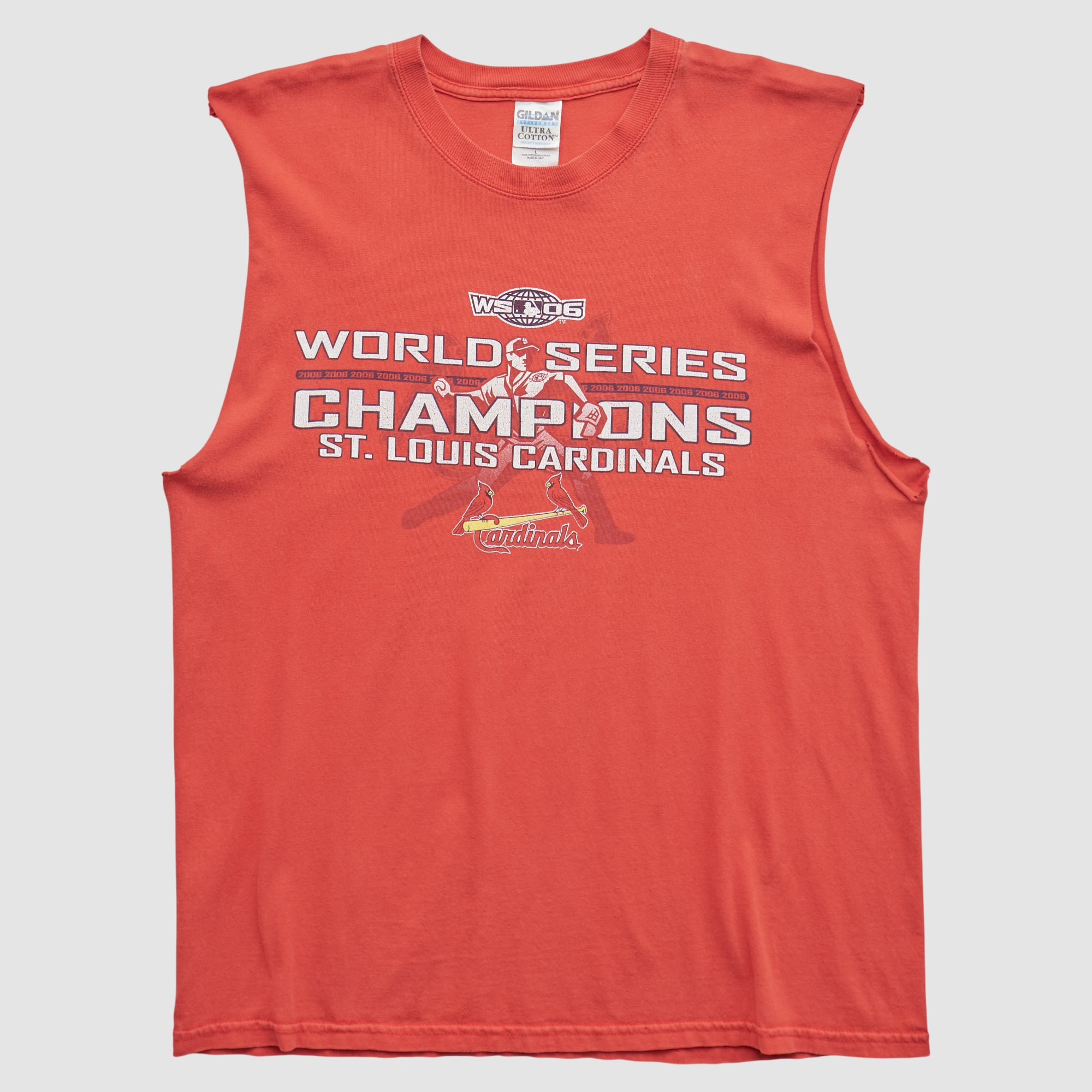 St. Louis Cardinals Gildan 2006 Tank - Red - M