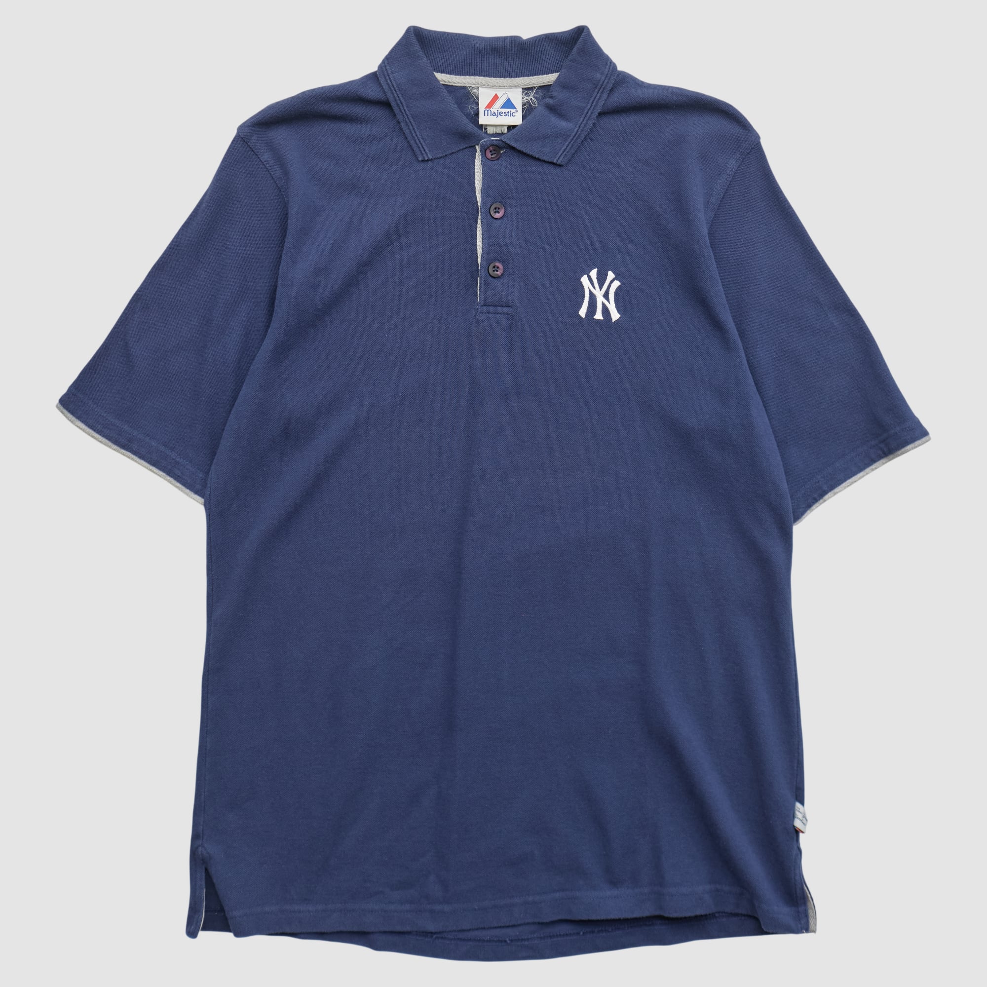 New York Yankees Majestic 2010s Polo - Navy - L