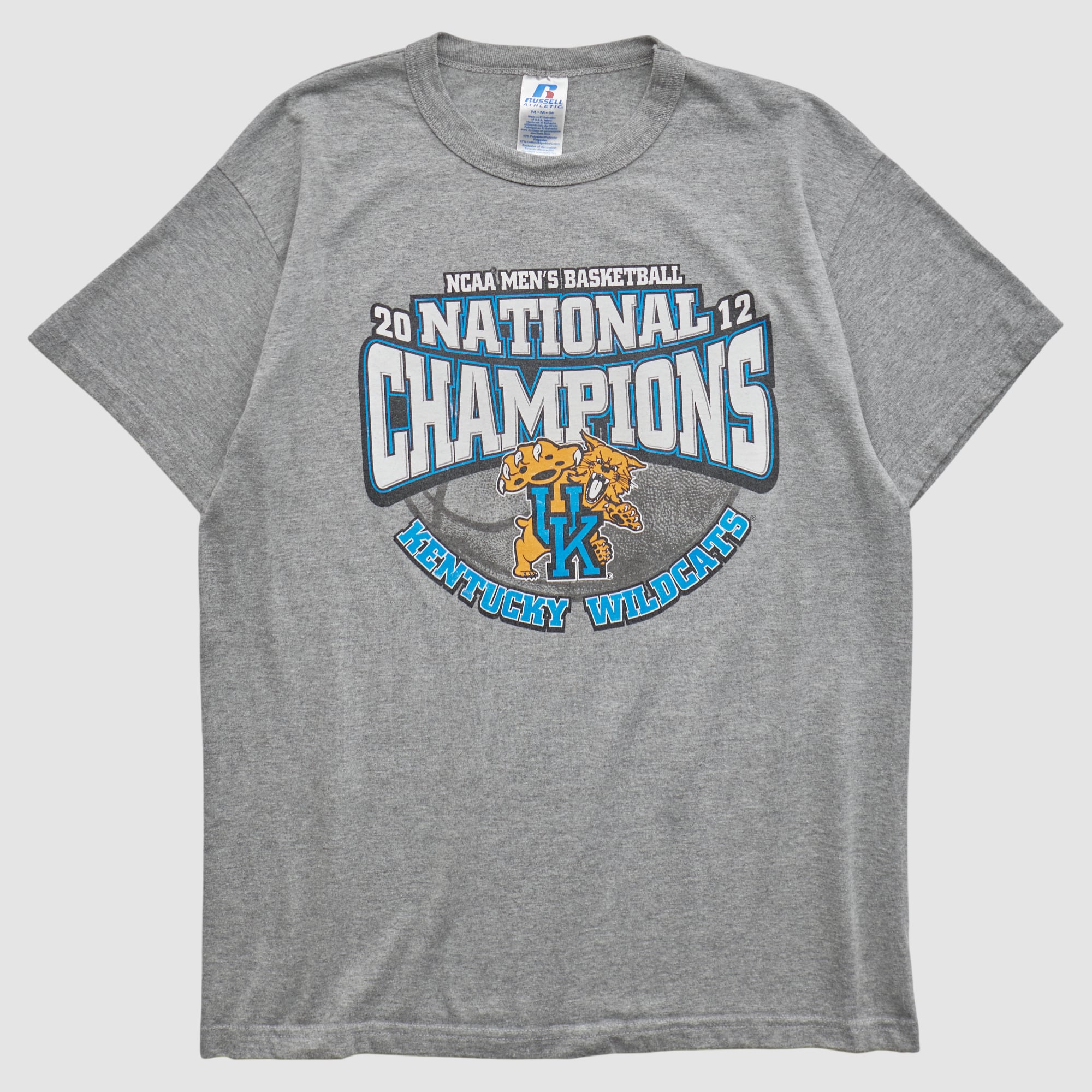 Kentucky Wildcats Russell 2012 T-shirt - Heather Gray - S