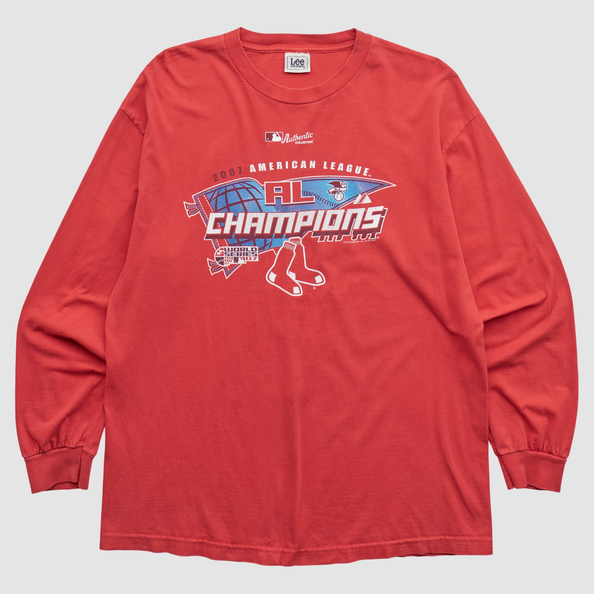 Boston Red Sox Lee Apparel 2007 Long Sleeve T-shirt - Red - XL