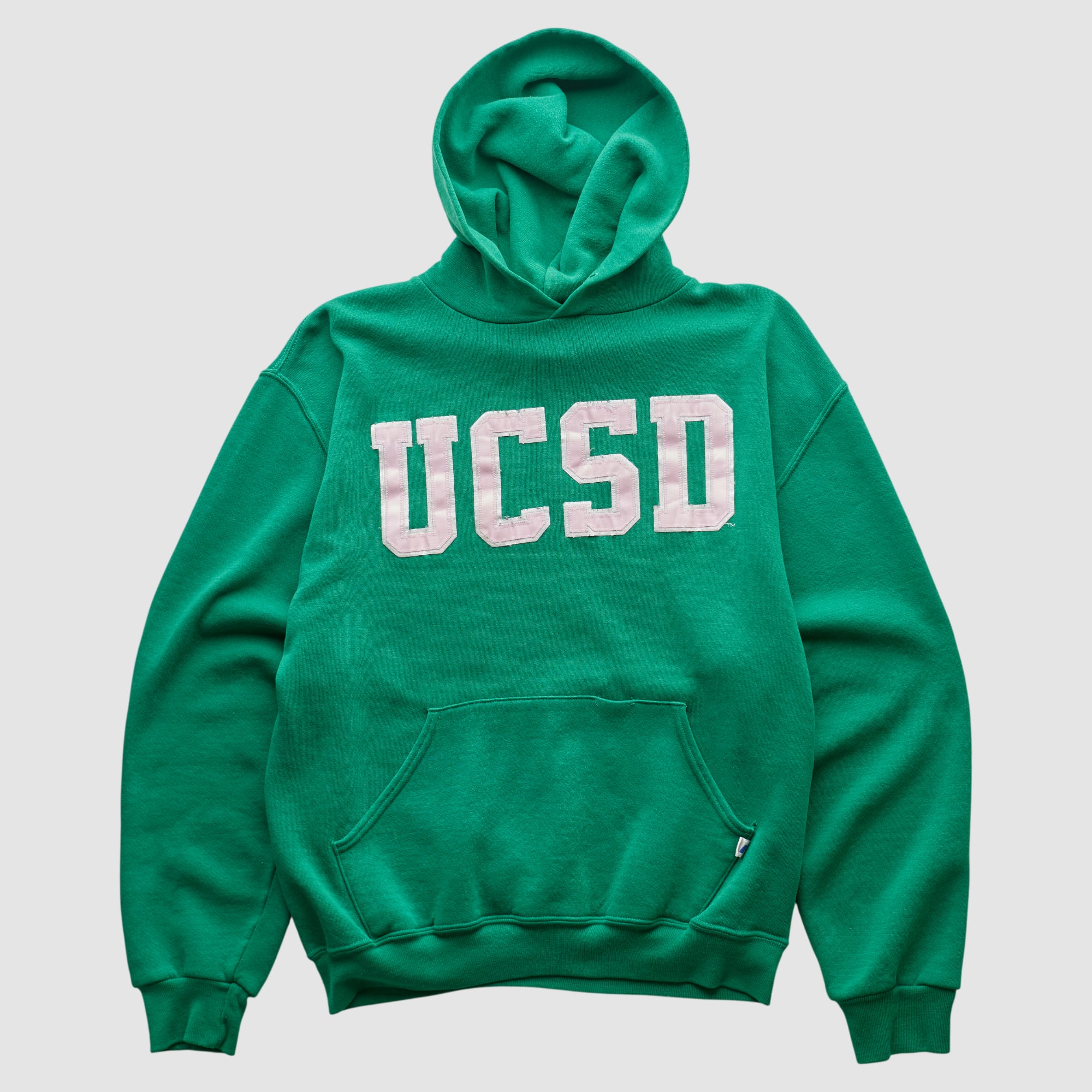 UC San Diego Tritons Russell 2000s Hooded Pullover Sweatshirt - Green - S