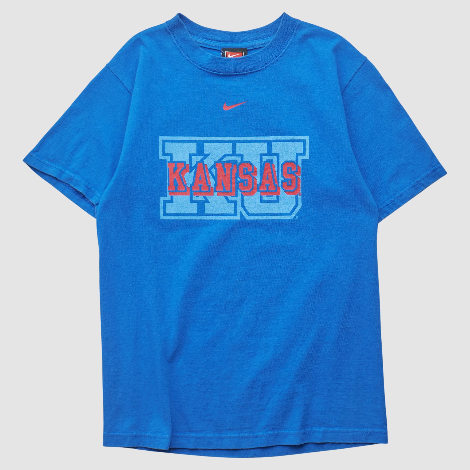 Kansas Jayhawks Nike 2000s T-shirt - Blue - XS