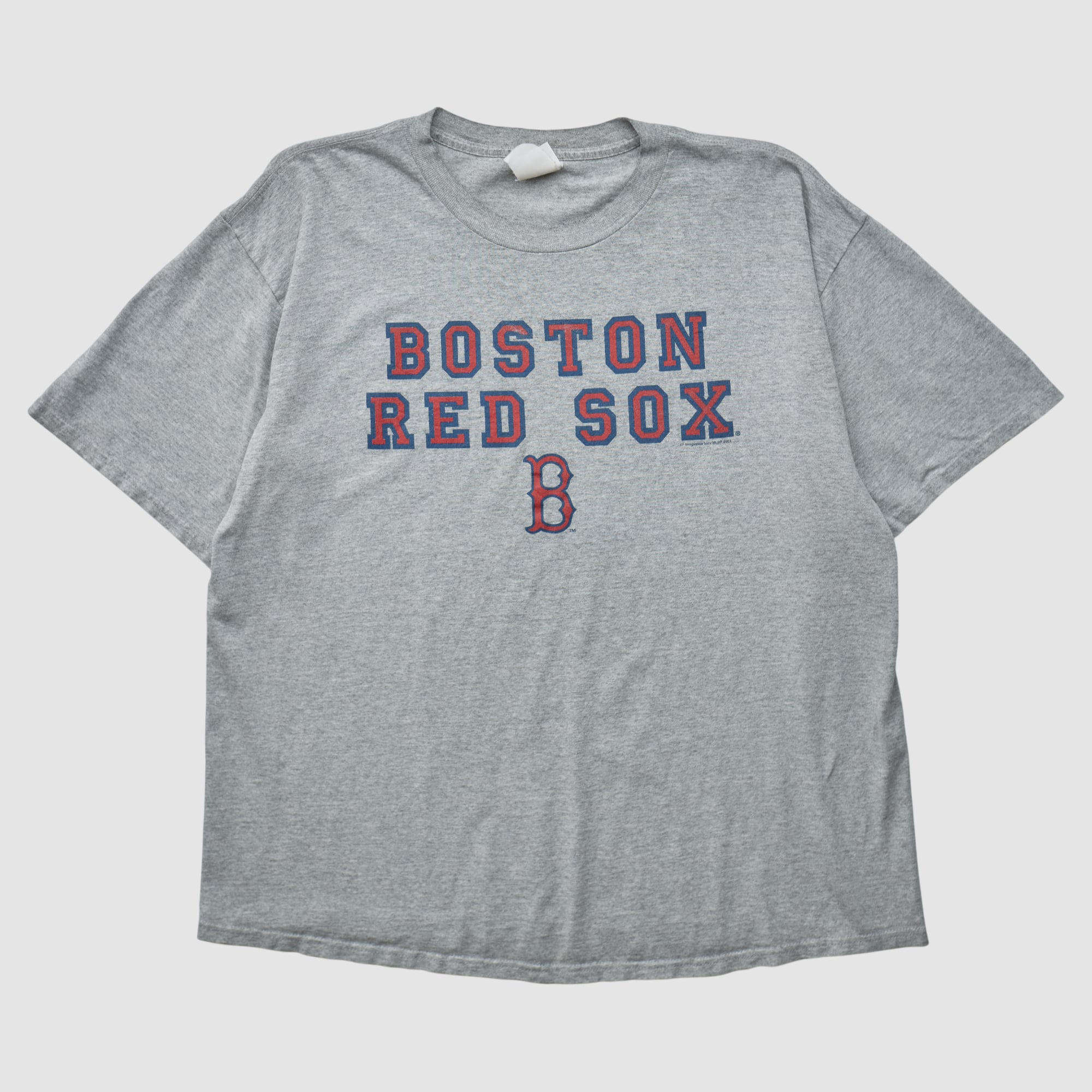 Boston Red Sox CSA 2000s T-shirt - Heather Gray - 2XL