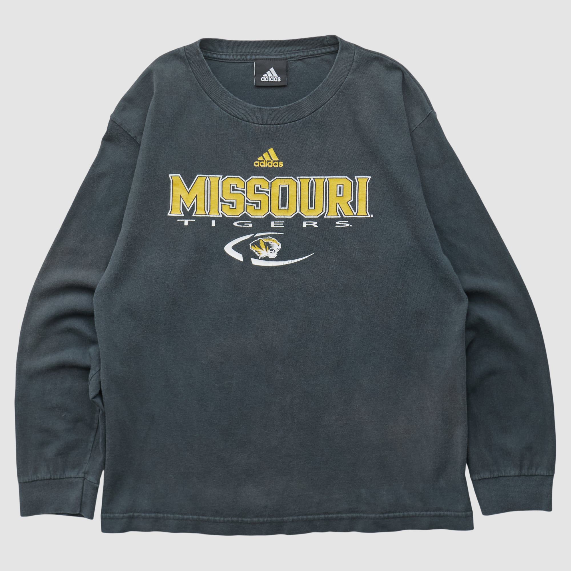 Missouri Tigers Adidas 2010s Sweatshirt - Black - Yth XL