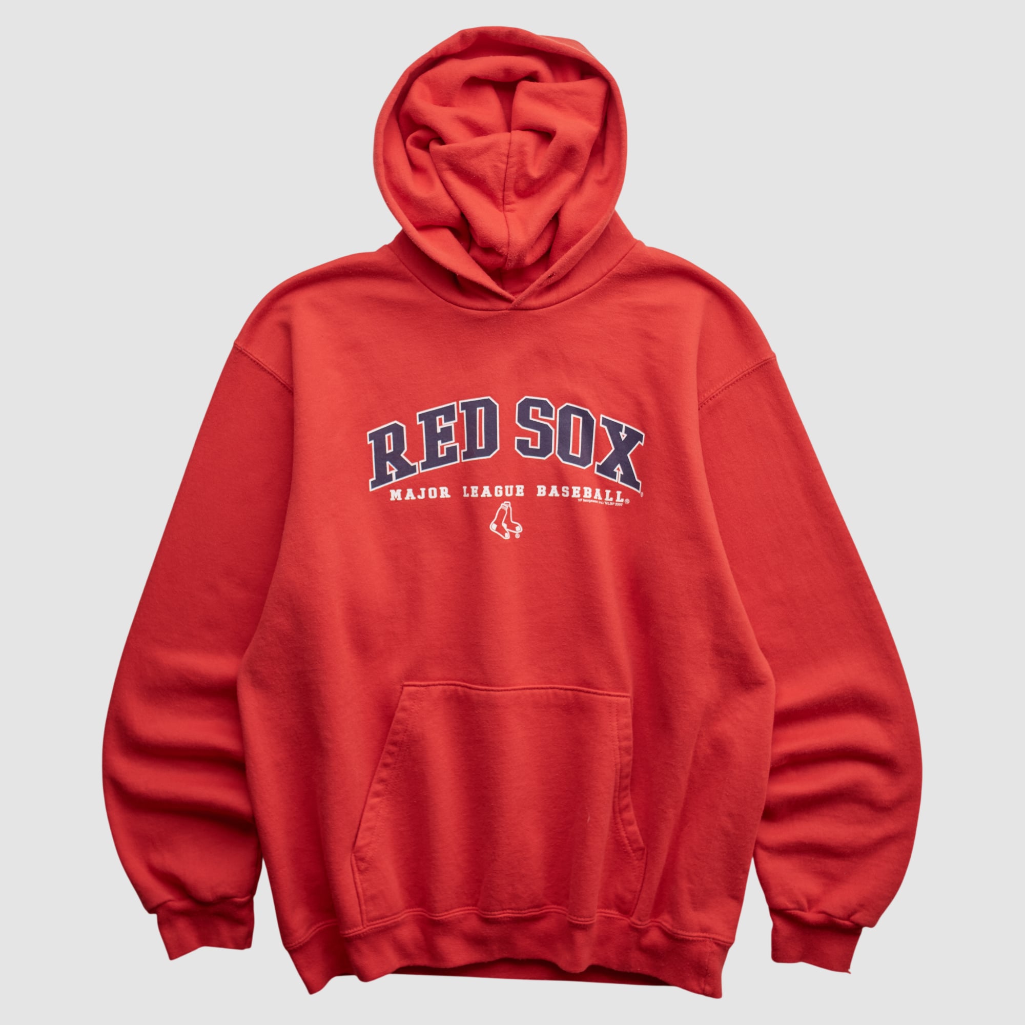 Boston Red Sox CSA 2000s Hooded Pullover Sweatshirt - Red - S
